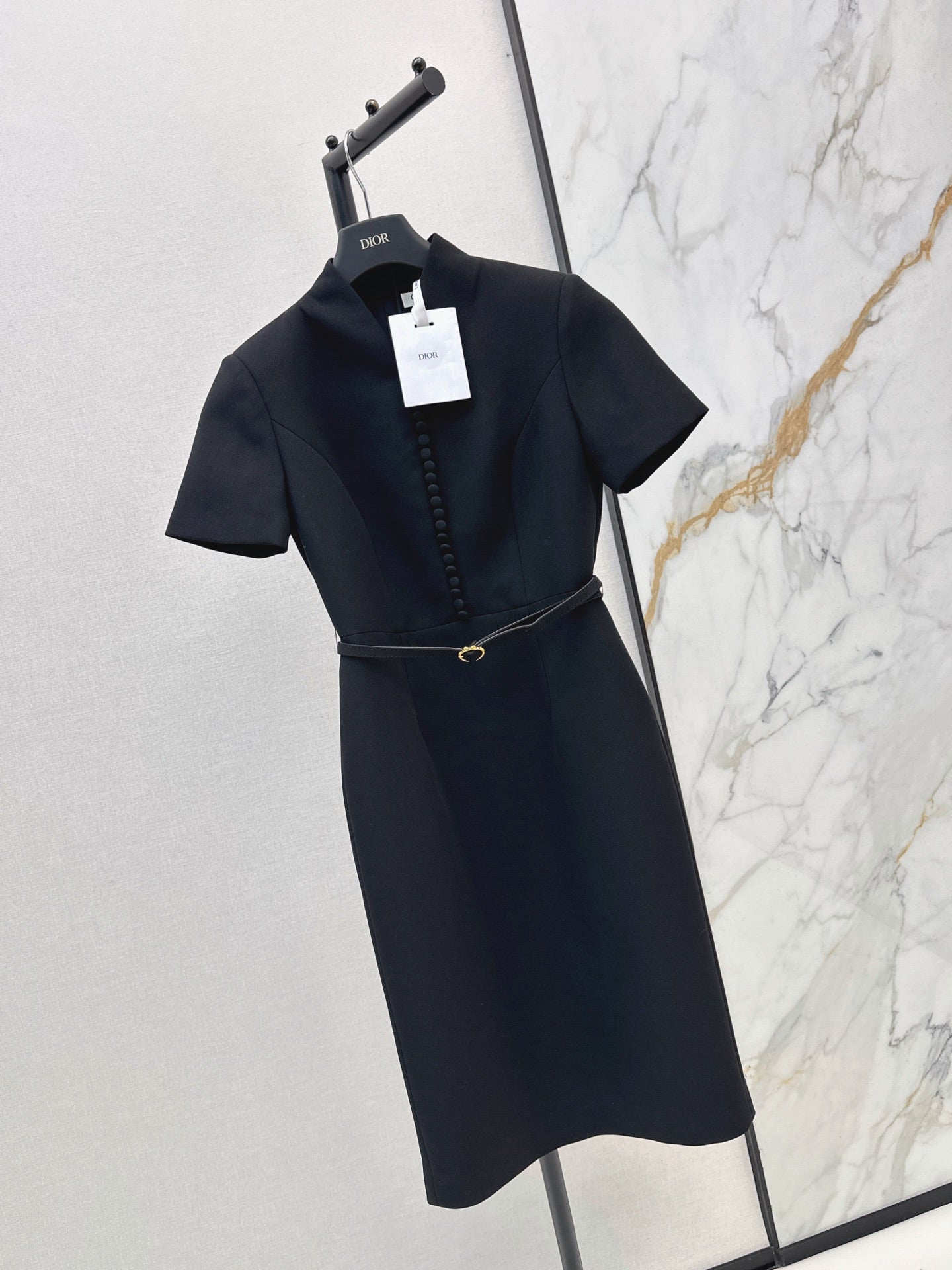 26FW New Sophisticated Long Dress with Stand Collar 🖤