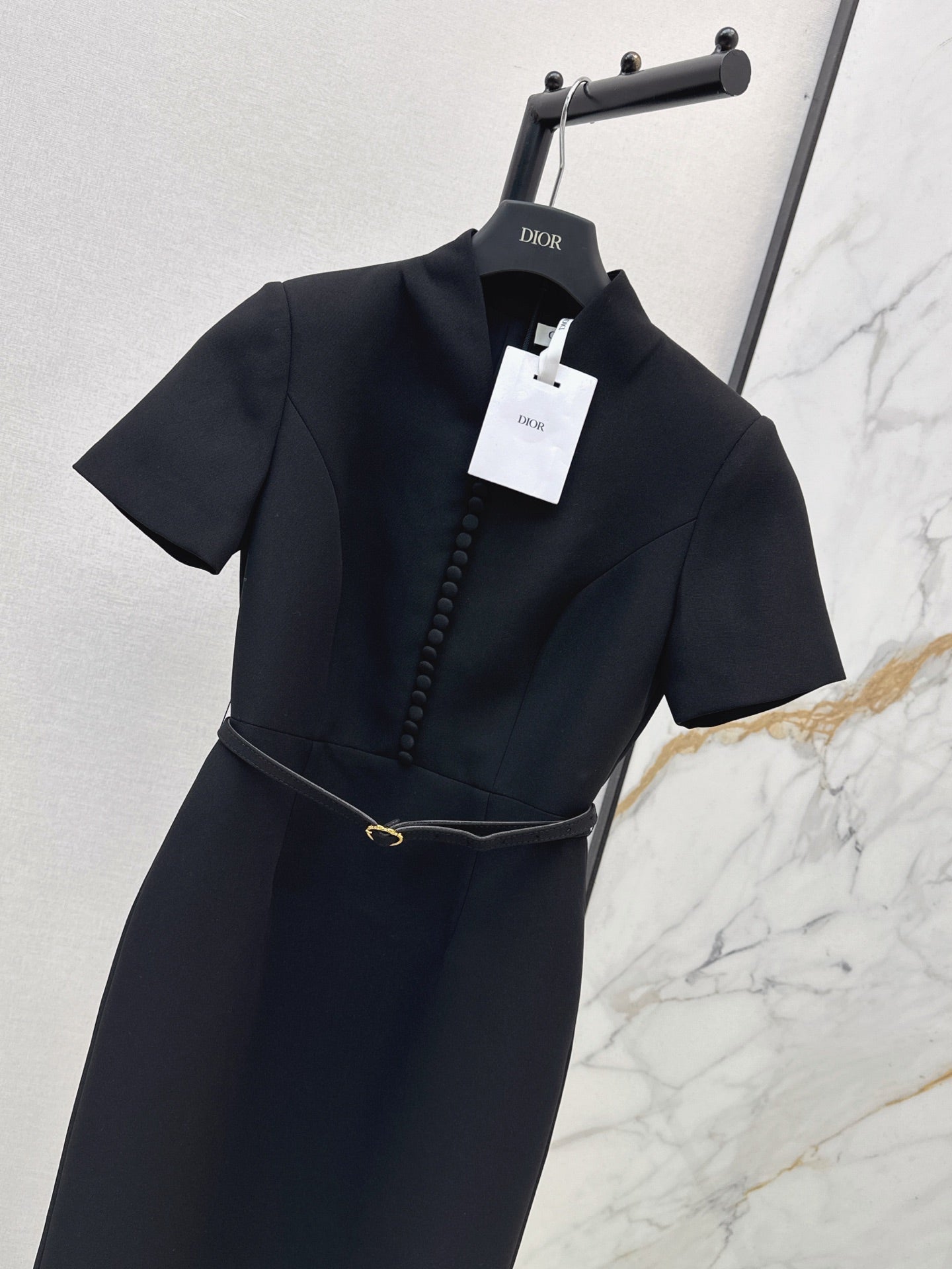 26FW New Sophisticated Long Dress with Stand Collar 🖤