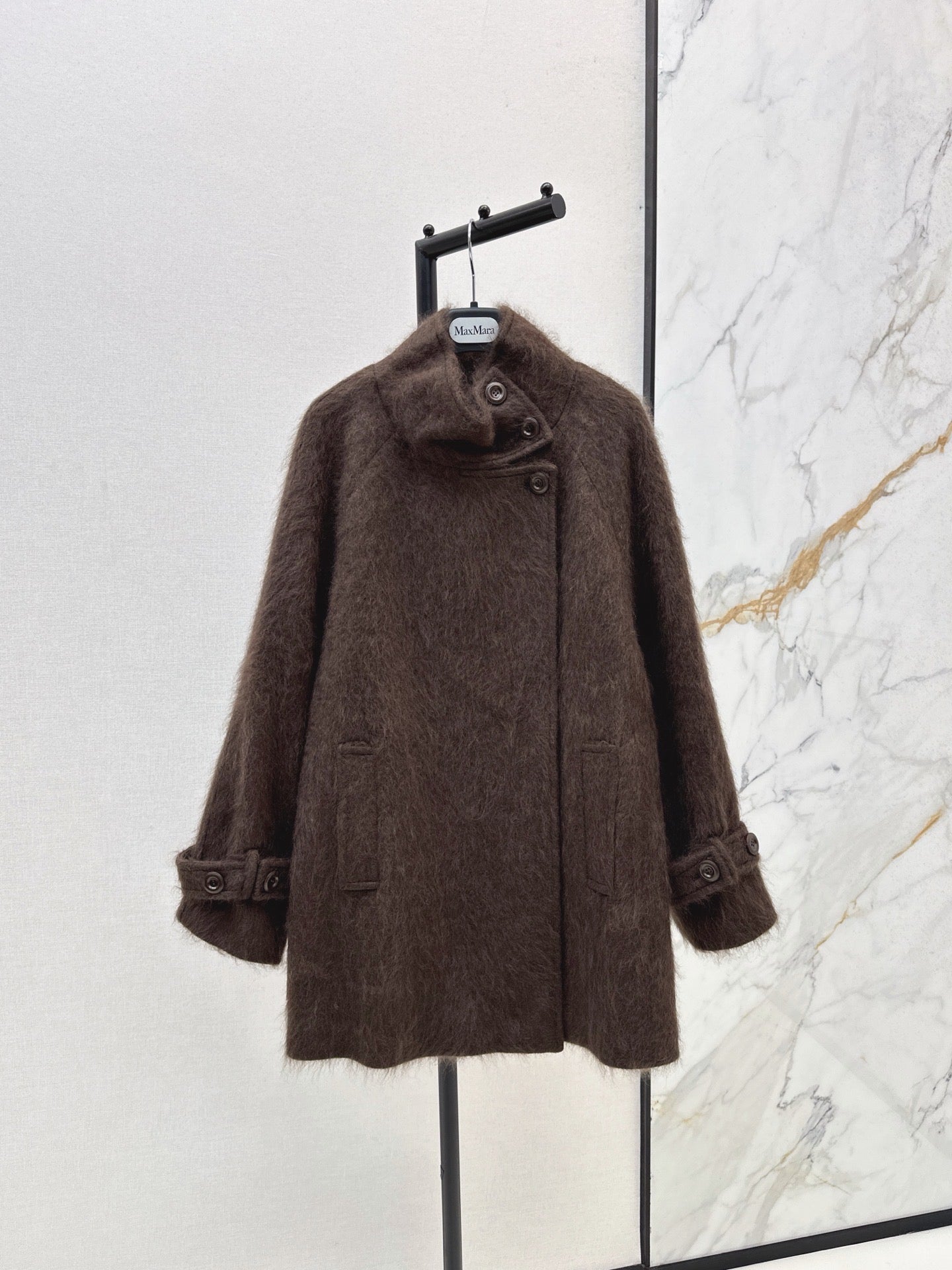 26FW New Minimalist High-End Cape-Style Coat 🤍