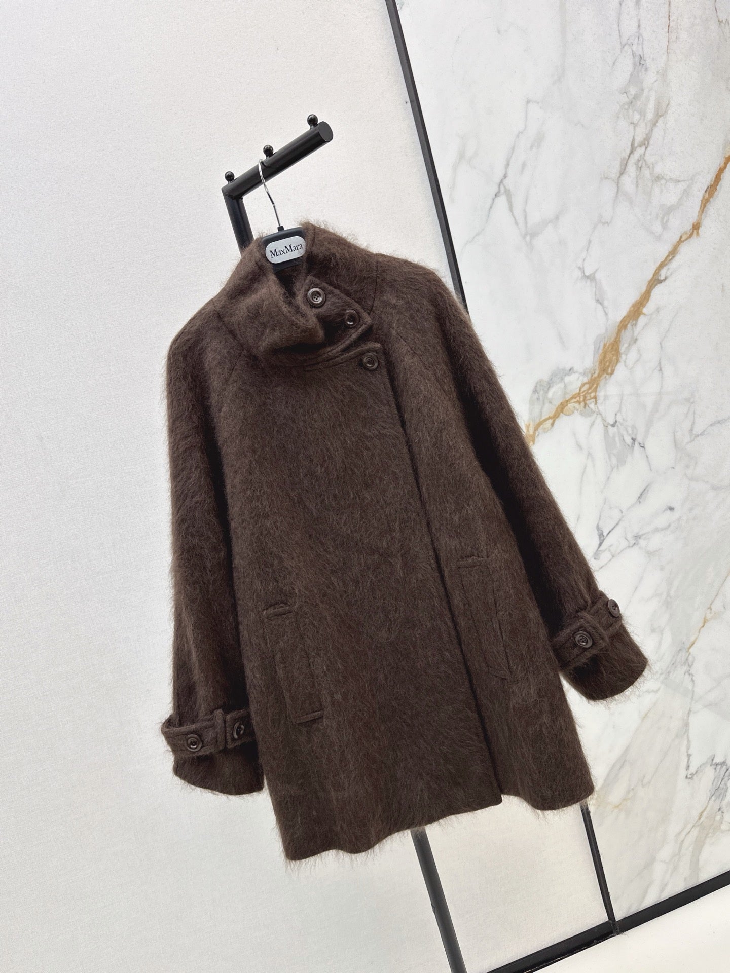 26FW New Minimalist High-End Cape-Style Coat 🤍