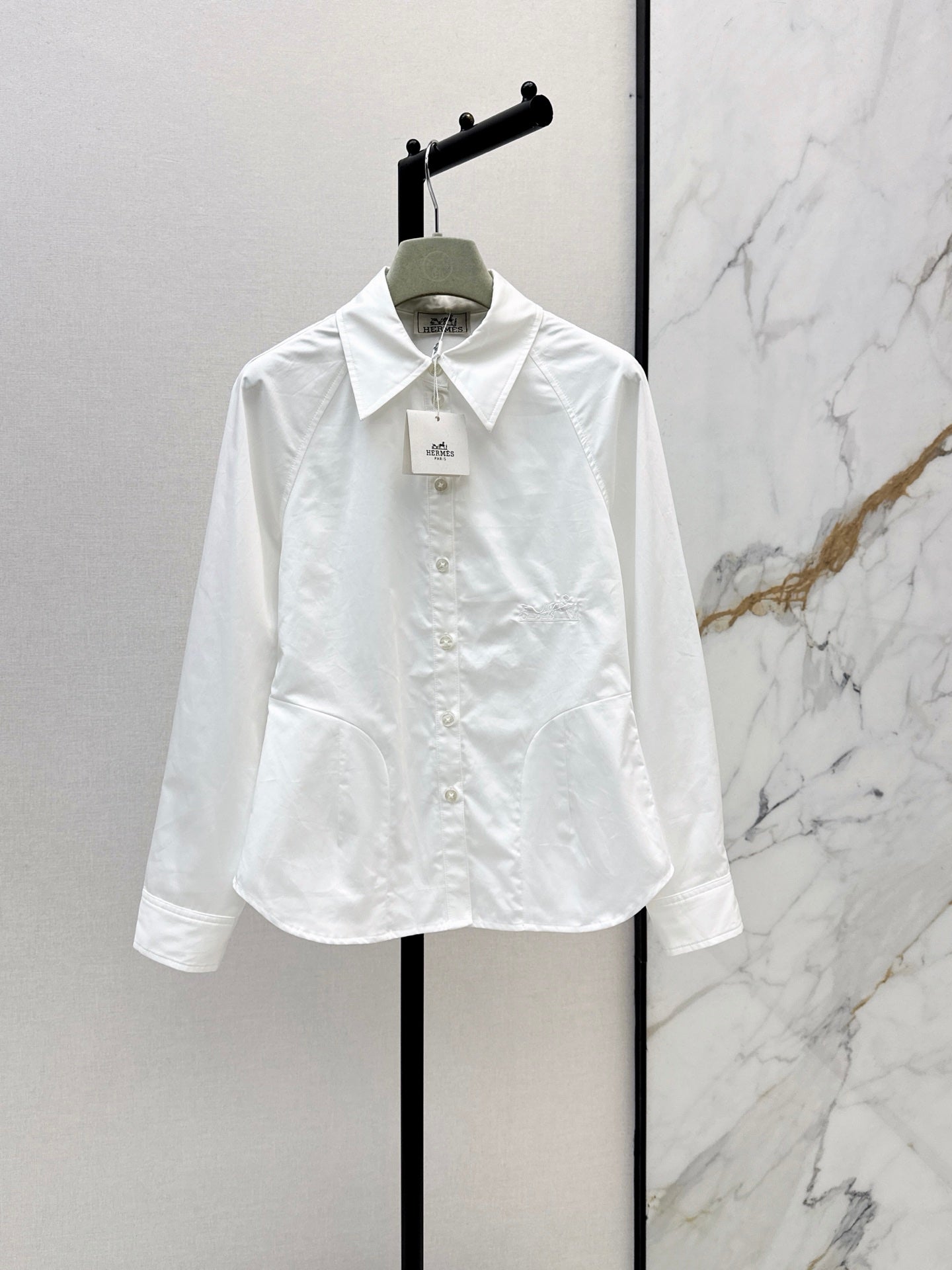 🔥Highest Quality🔥26FW New Equestrian-Style Embroidered Shirt 🤍