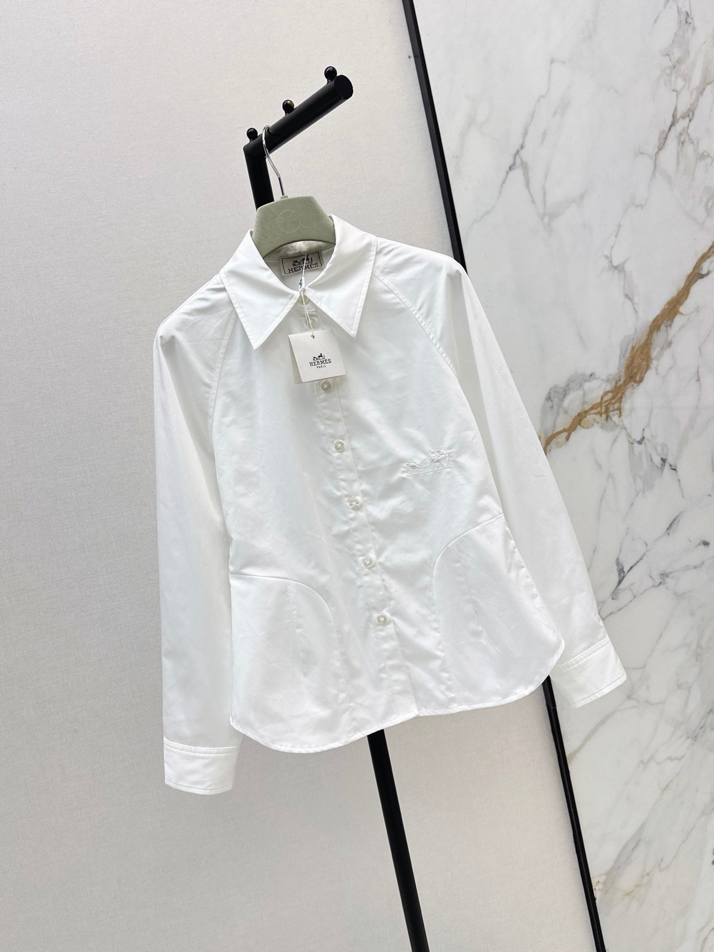 🔥Highest Quality🔥26FW New Equestrian-Style Embroidered Shirt 🤍