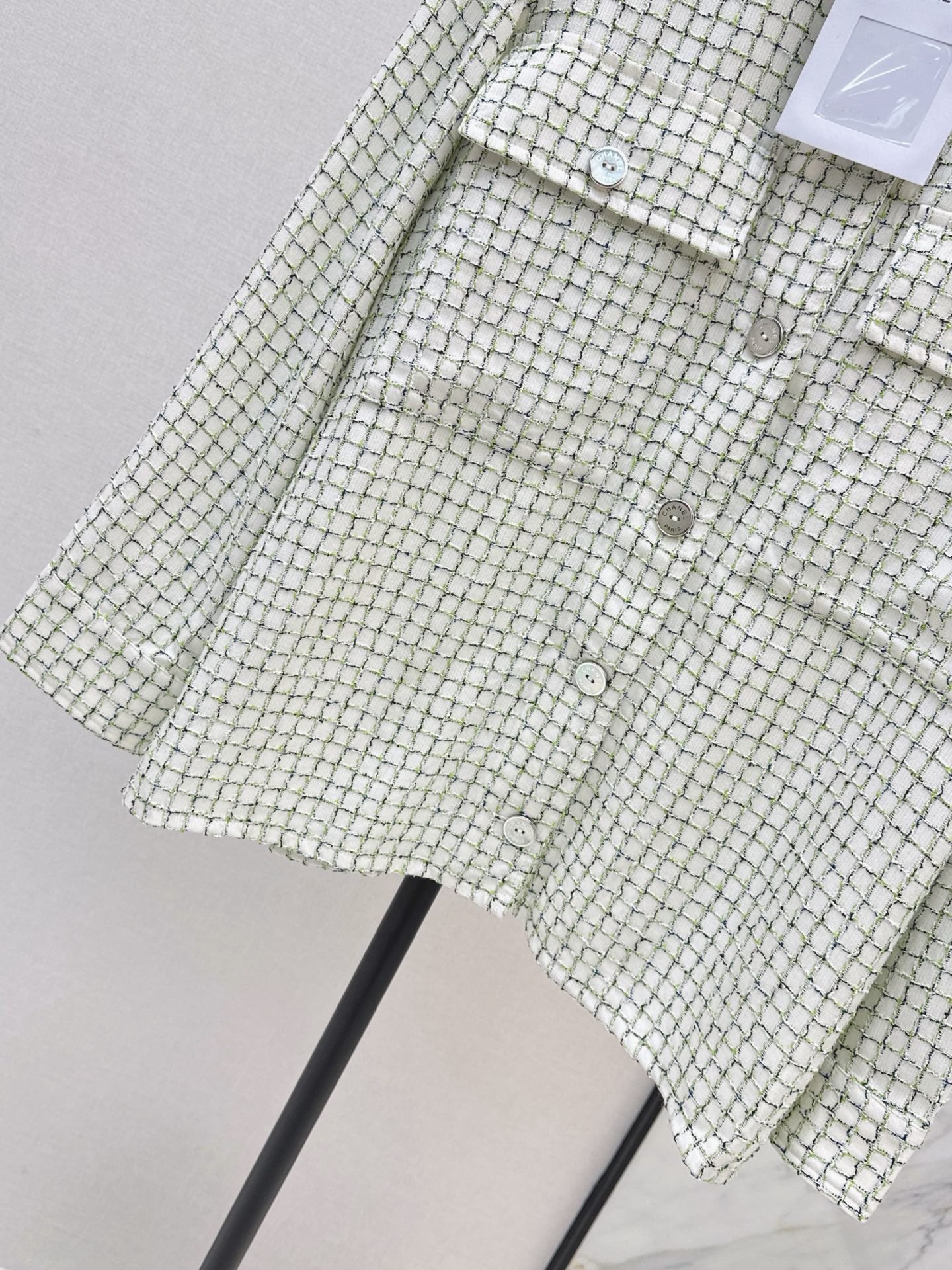 🔥Highest Quality🔥26FW New Woven Bouclé Shirt Jacket 🤍