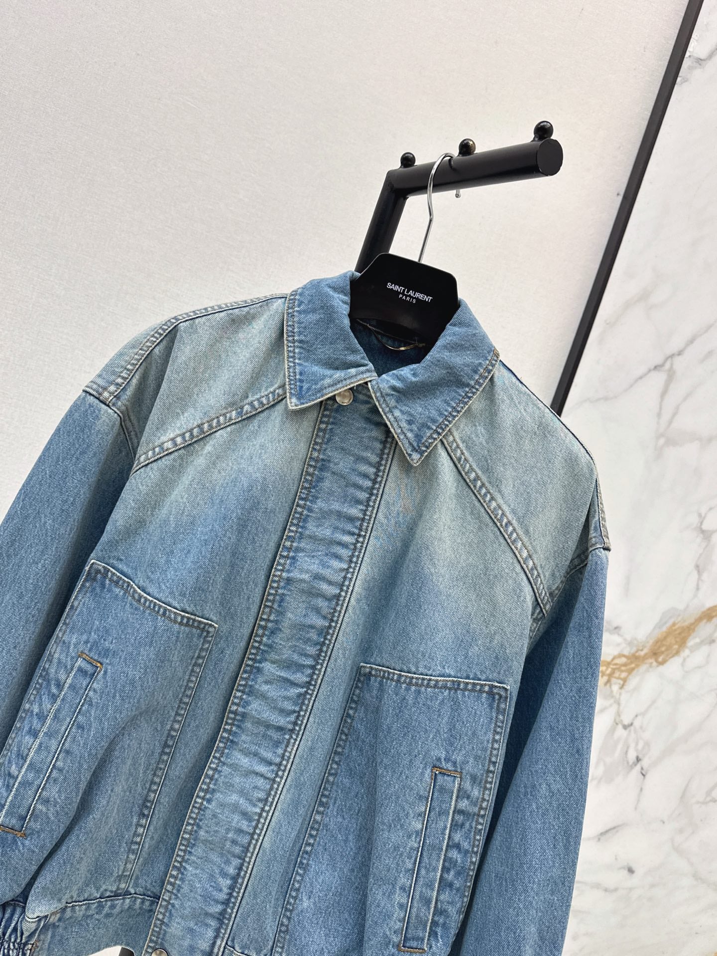 26FW New Vintage-Style Oversized Denim Jacket 🩵