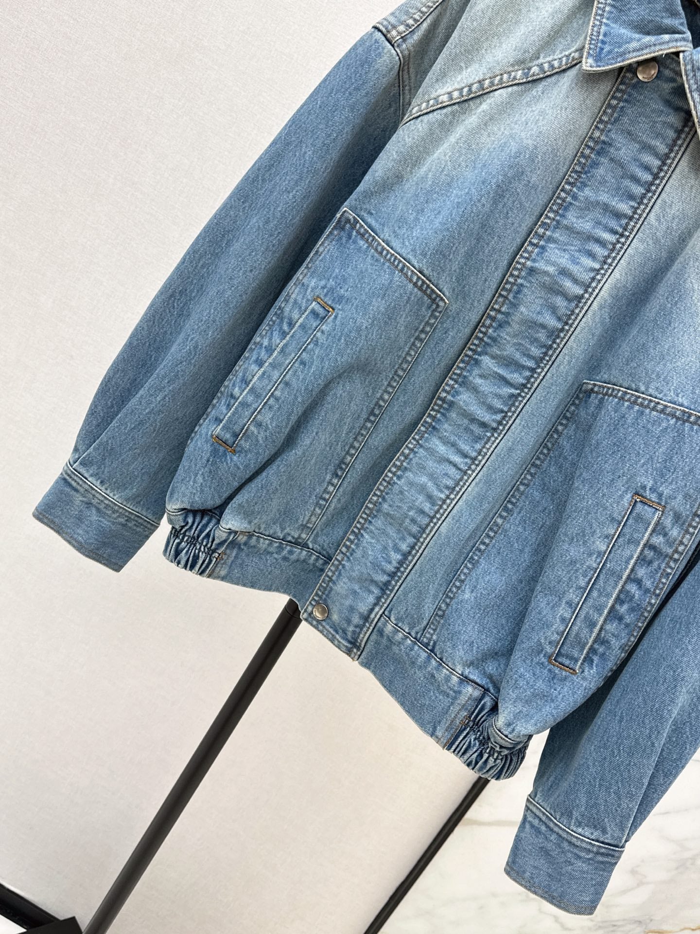 26FW New Vintage-Style Oversized Denim Jacket 🩵