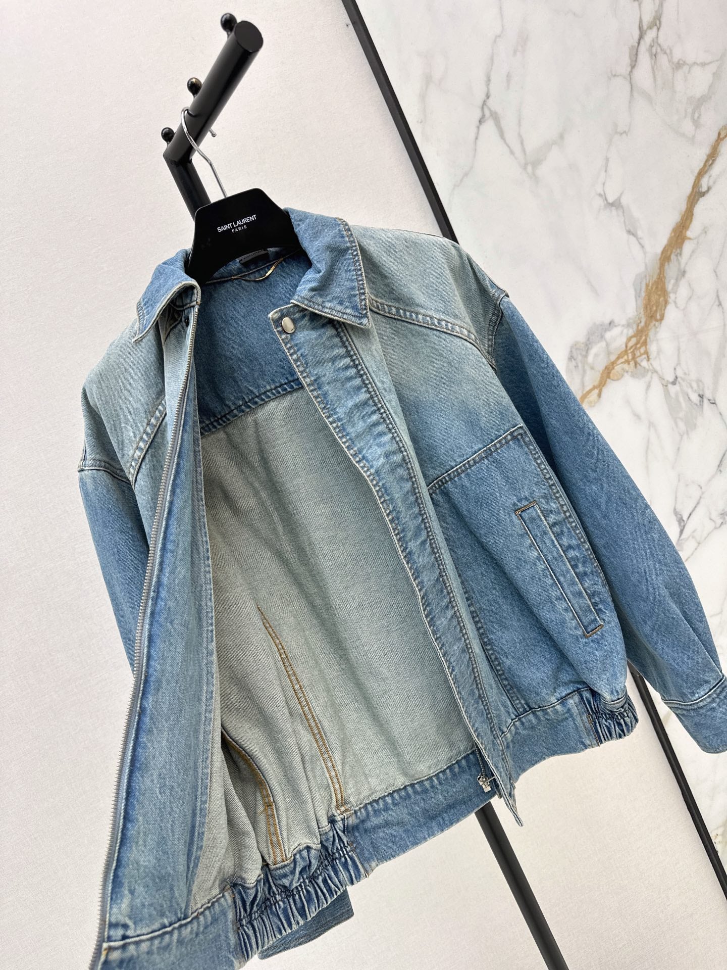 26FW New Vintage-Style Oversized Denim Jacket 🩵