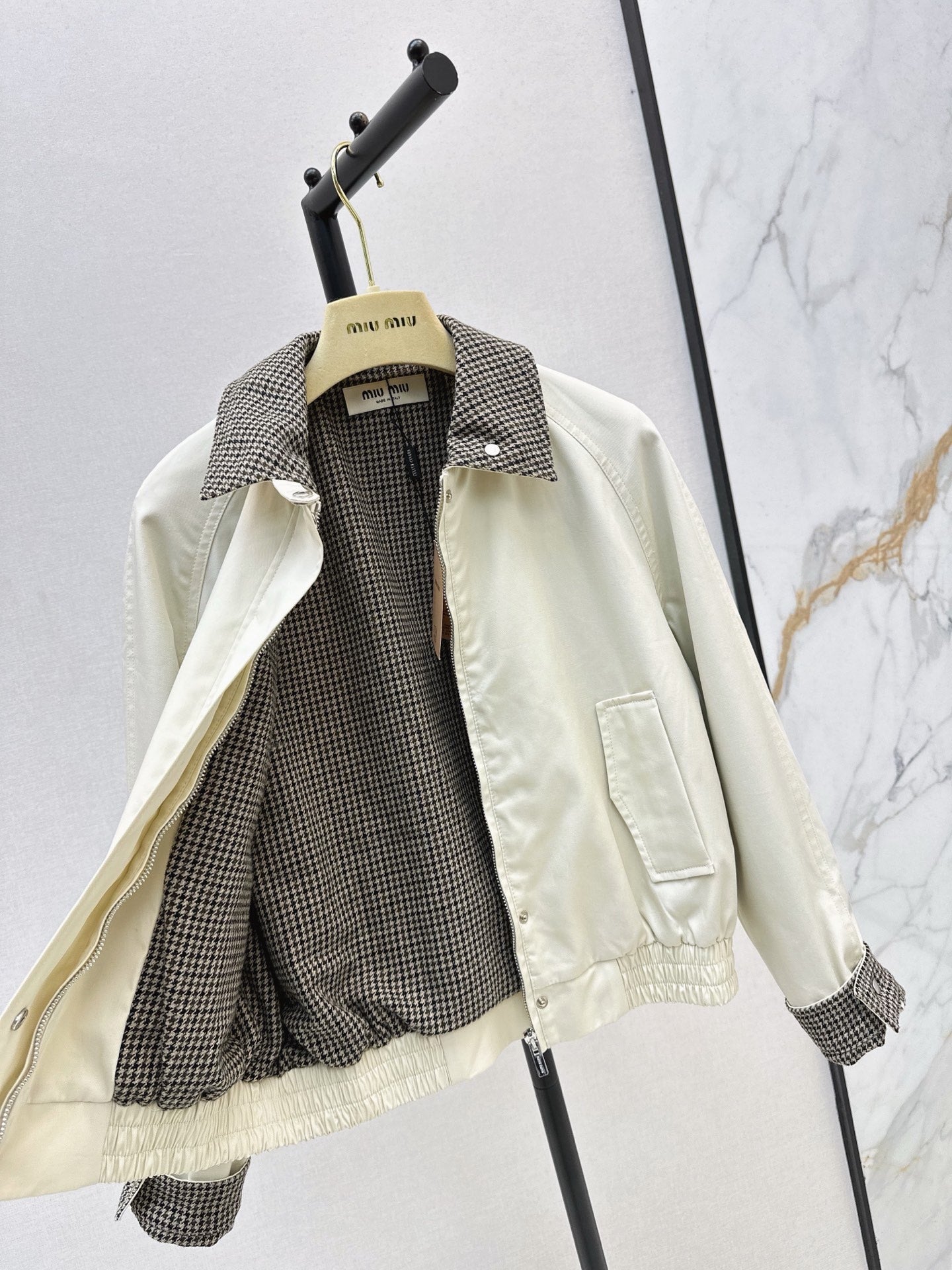 🔥Highest Quality🔥26FW New Color-Block Lapel Jacket 🤍