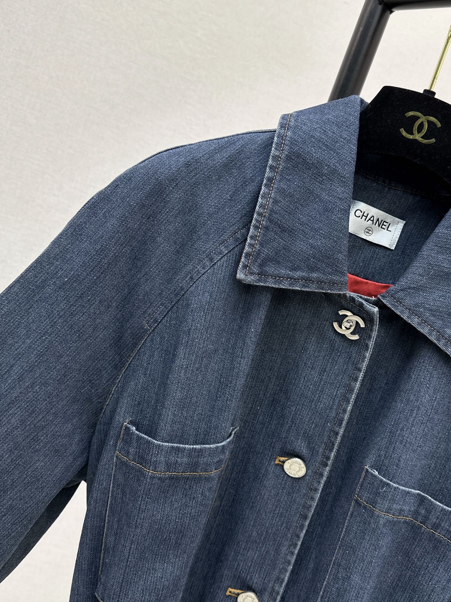 26FW New "Coco Girl" Style: Long Denim Coat 🖤