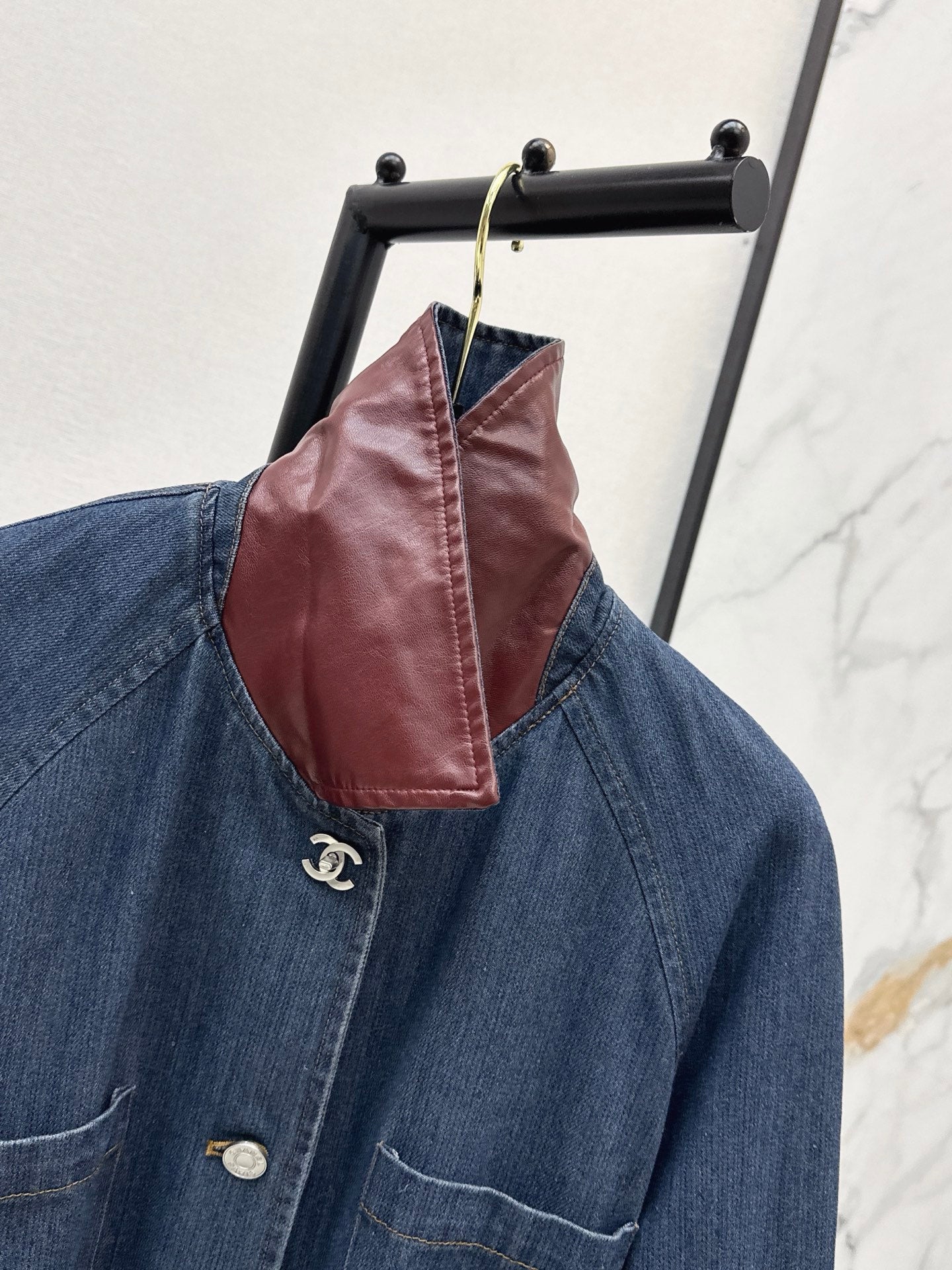 26FW New "Coco Girl" Style: Long Denim Coat 🖤