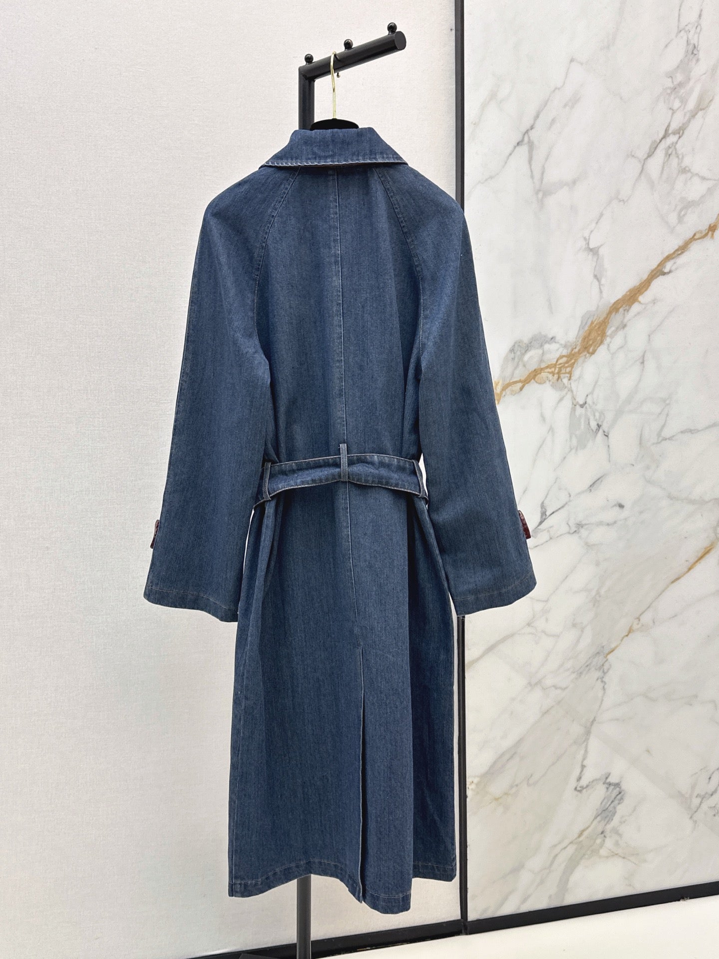 26FW New "Coco Girl" Style: Long Denim Coat 🖤