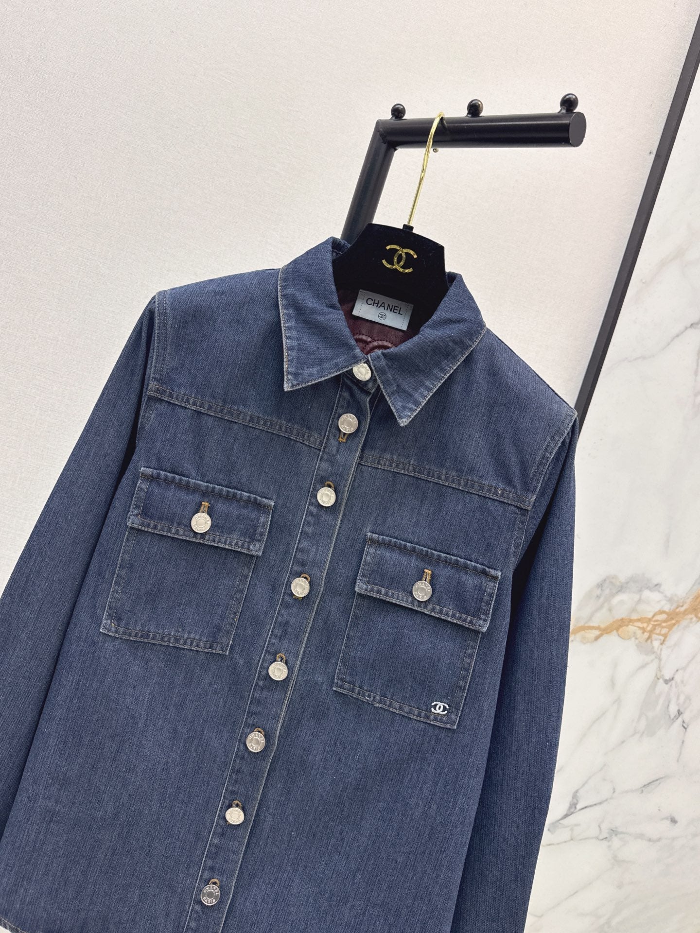 26FW New "Coco Girl" Style: Denim Shirt-Jacket 🖤