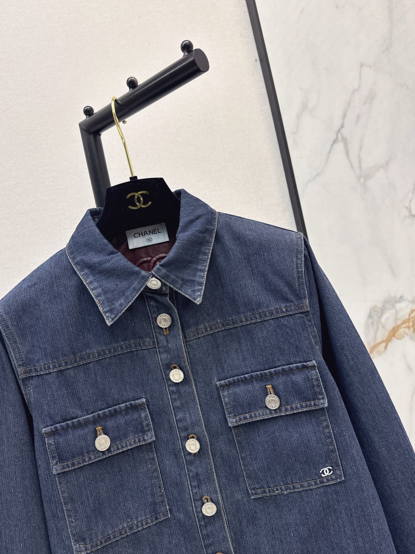 26FW New "Coco Girl" Style: Denim Shirt-Jacket 🖤