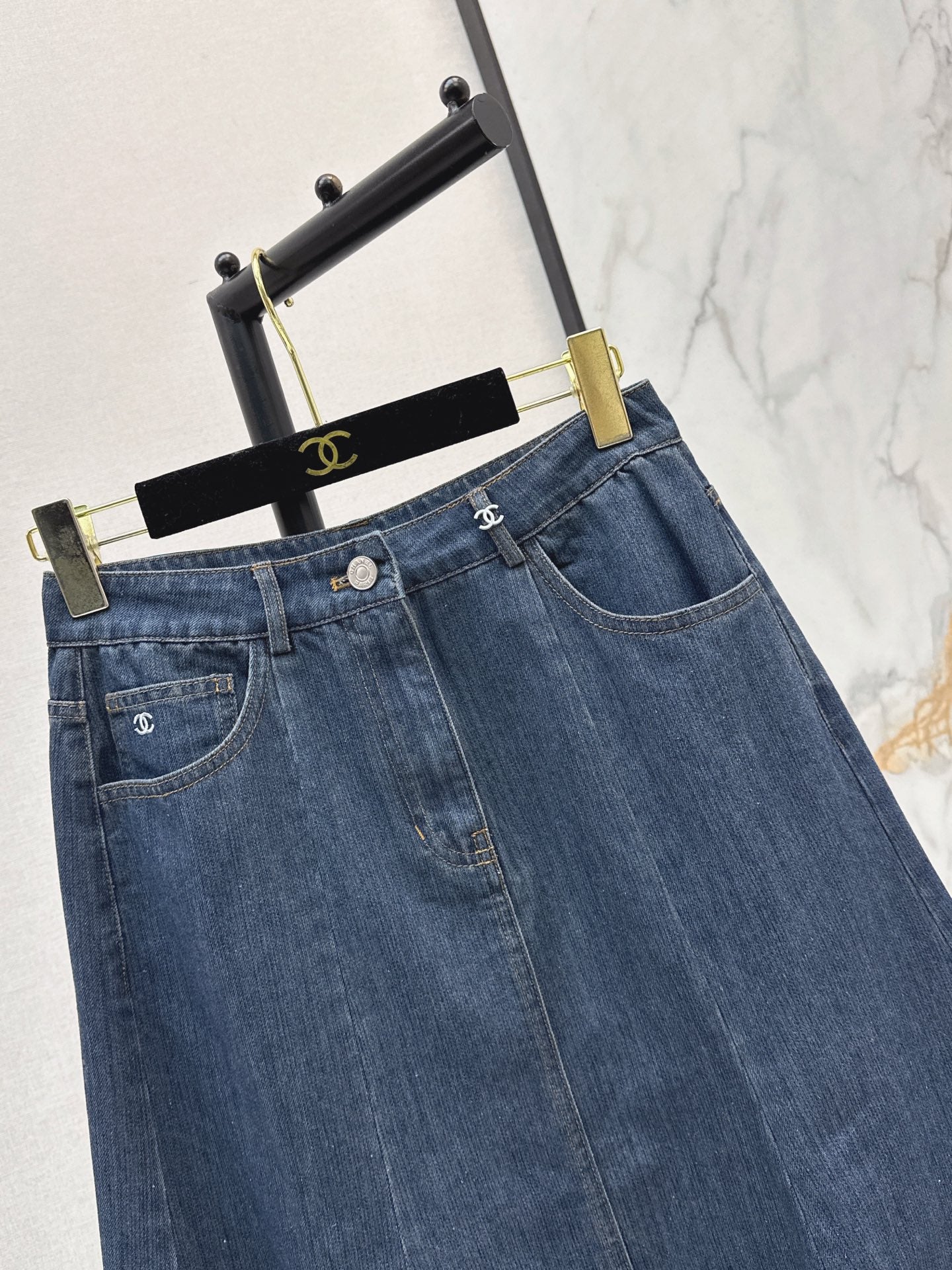 26FW New "Coco Girl" Style Denim Skirt 🖤