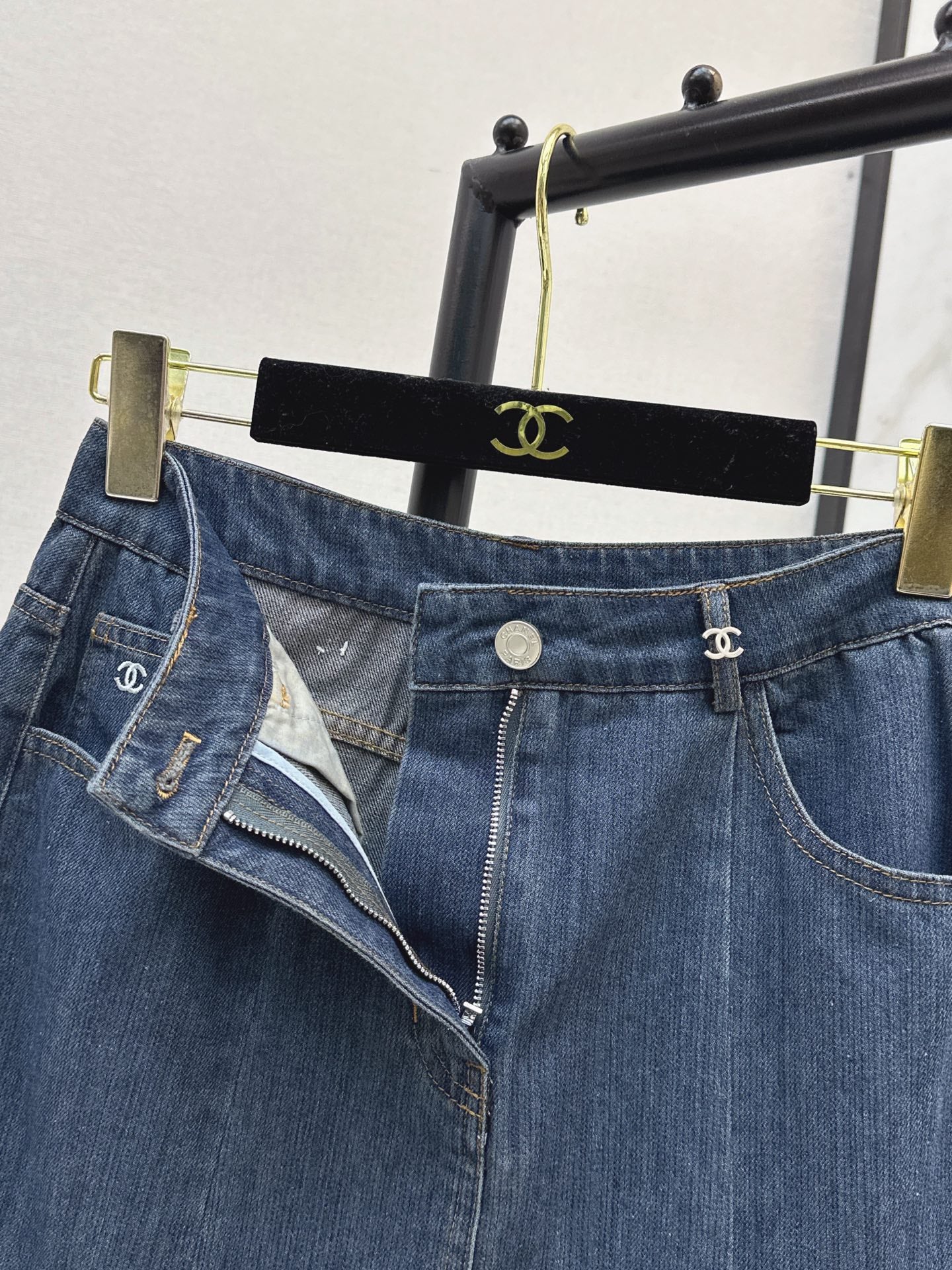 26FW New "Coco Girl" Style Denim Skirt 🖤