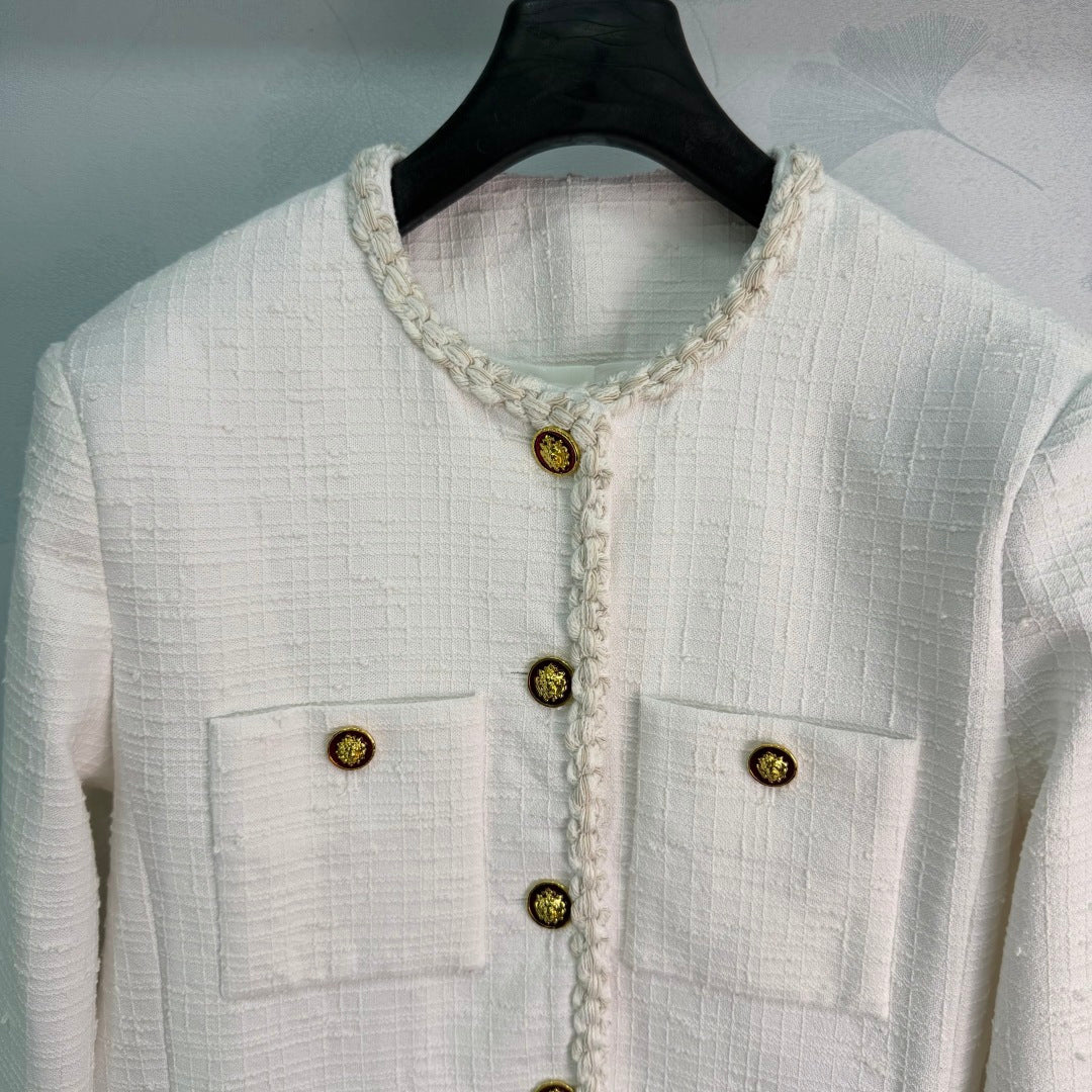 26FW New White Tweed Jacket 🤍