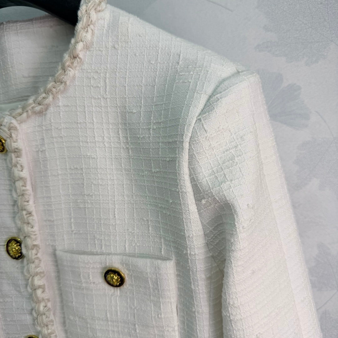26FW New White Tweed Jacket 🤍