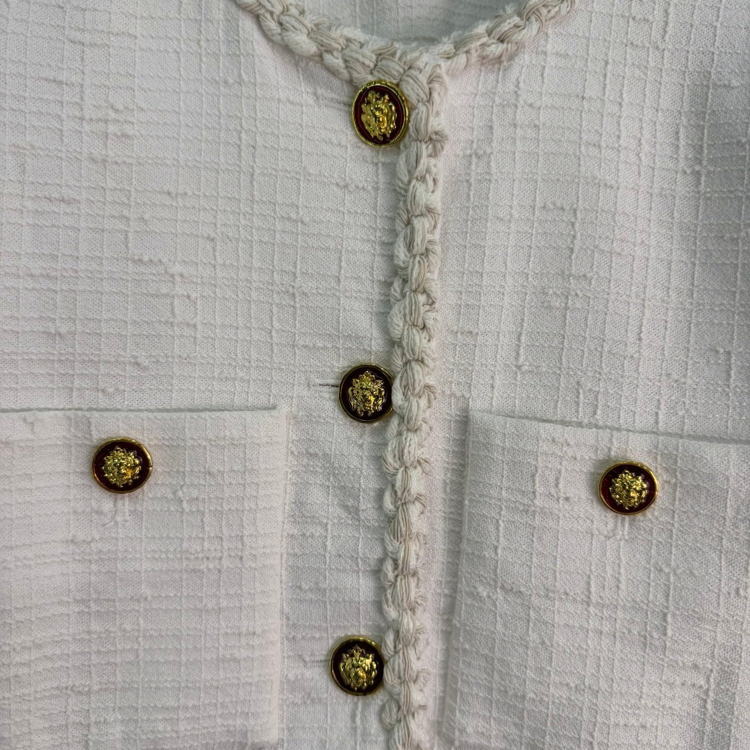 26FW New White Tweed Jacket 🤍