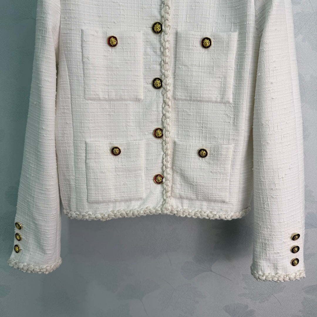 26FW New White Tweed Jacket 🤍