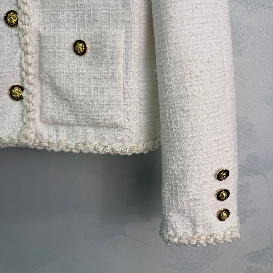 26FW New White Tweed Jacket 🤍