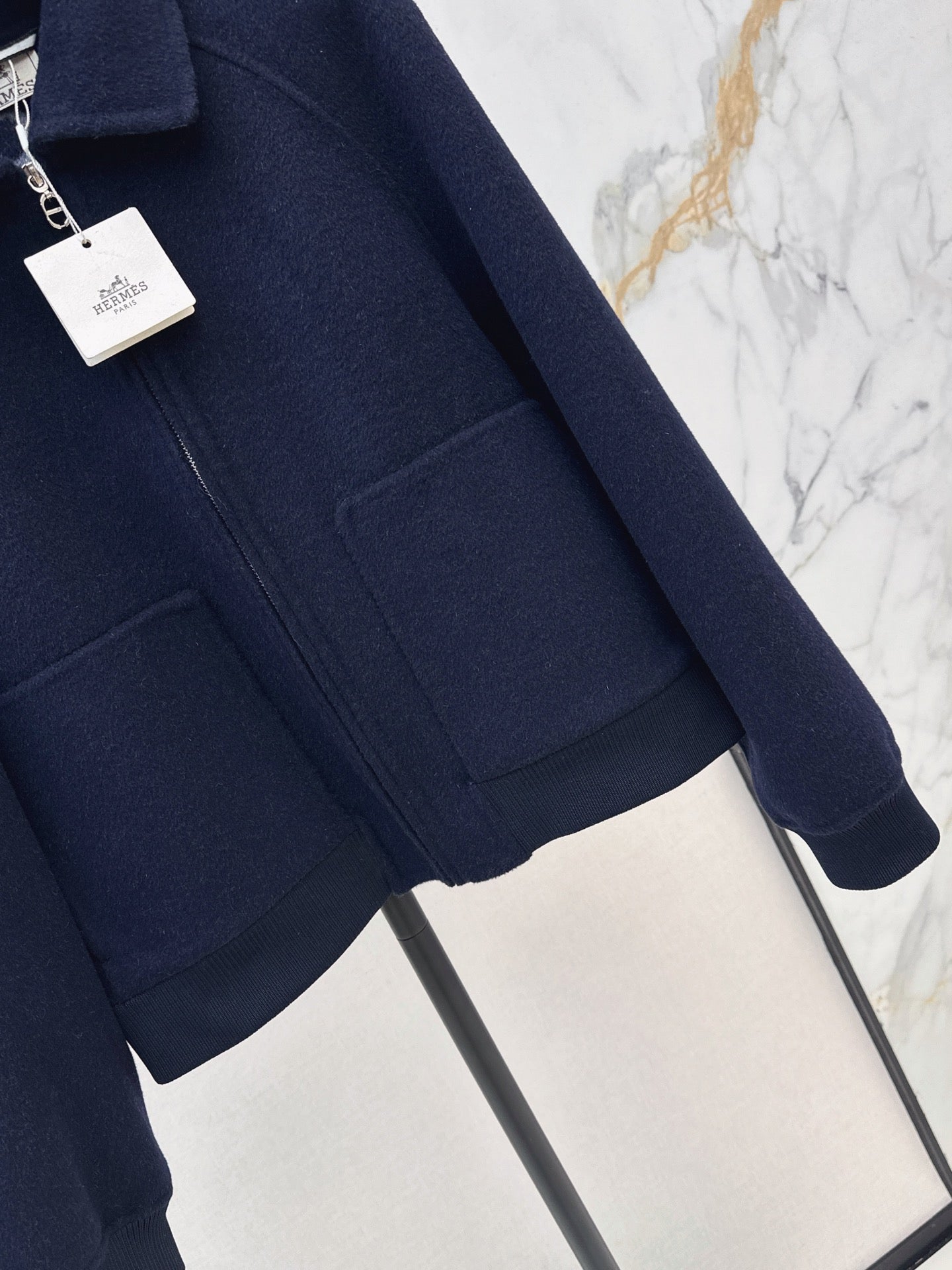 26FW New Reversible Cashmere Short Coat with Lapel 🤎