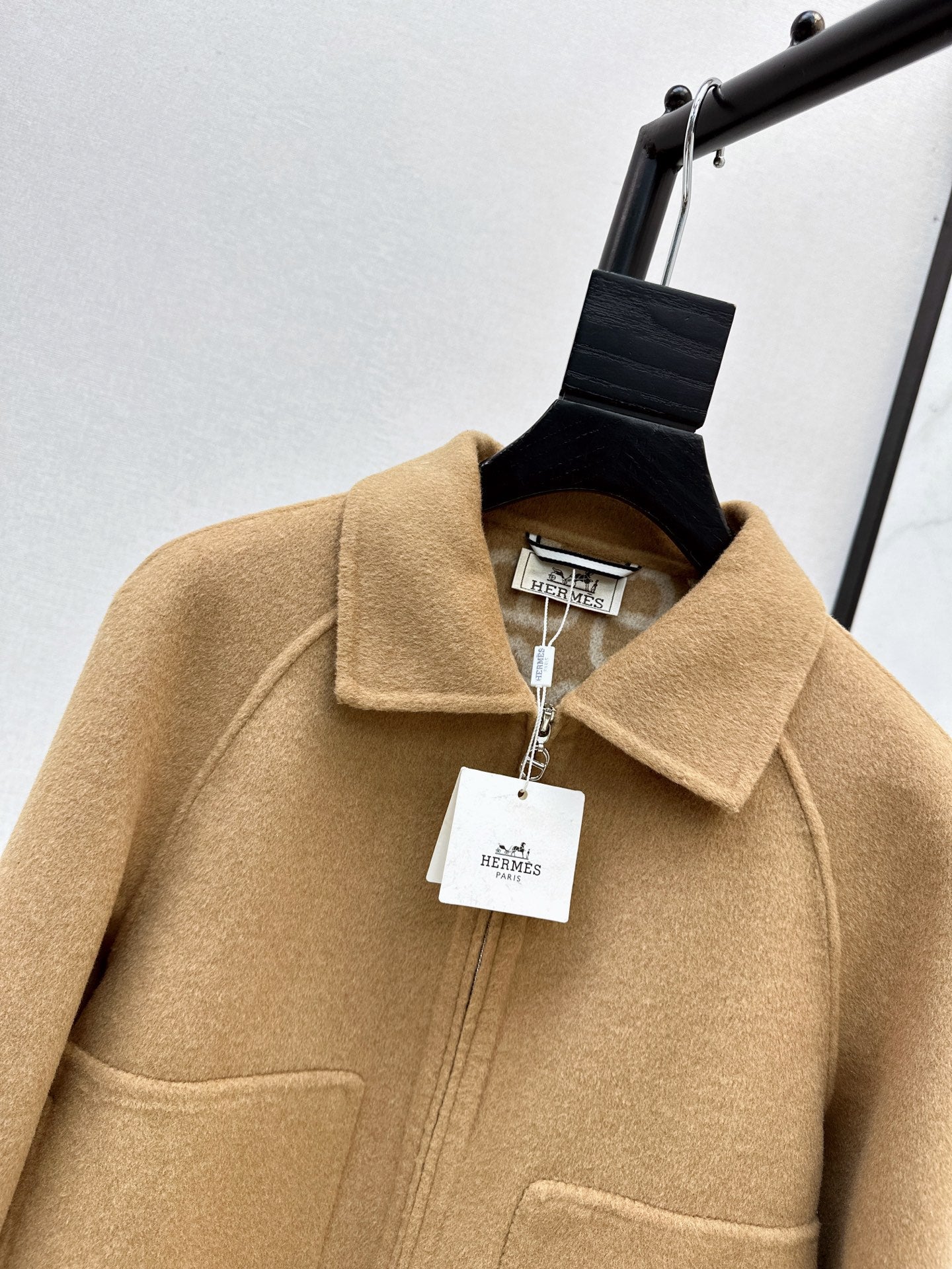 26FW New Reversible Cashmere Short Coat with Lapel 🤎