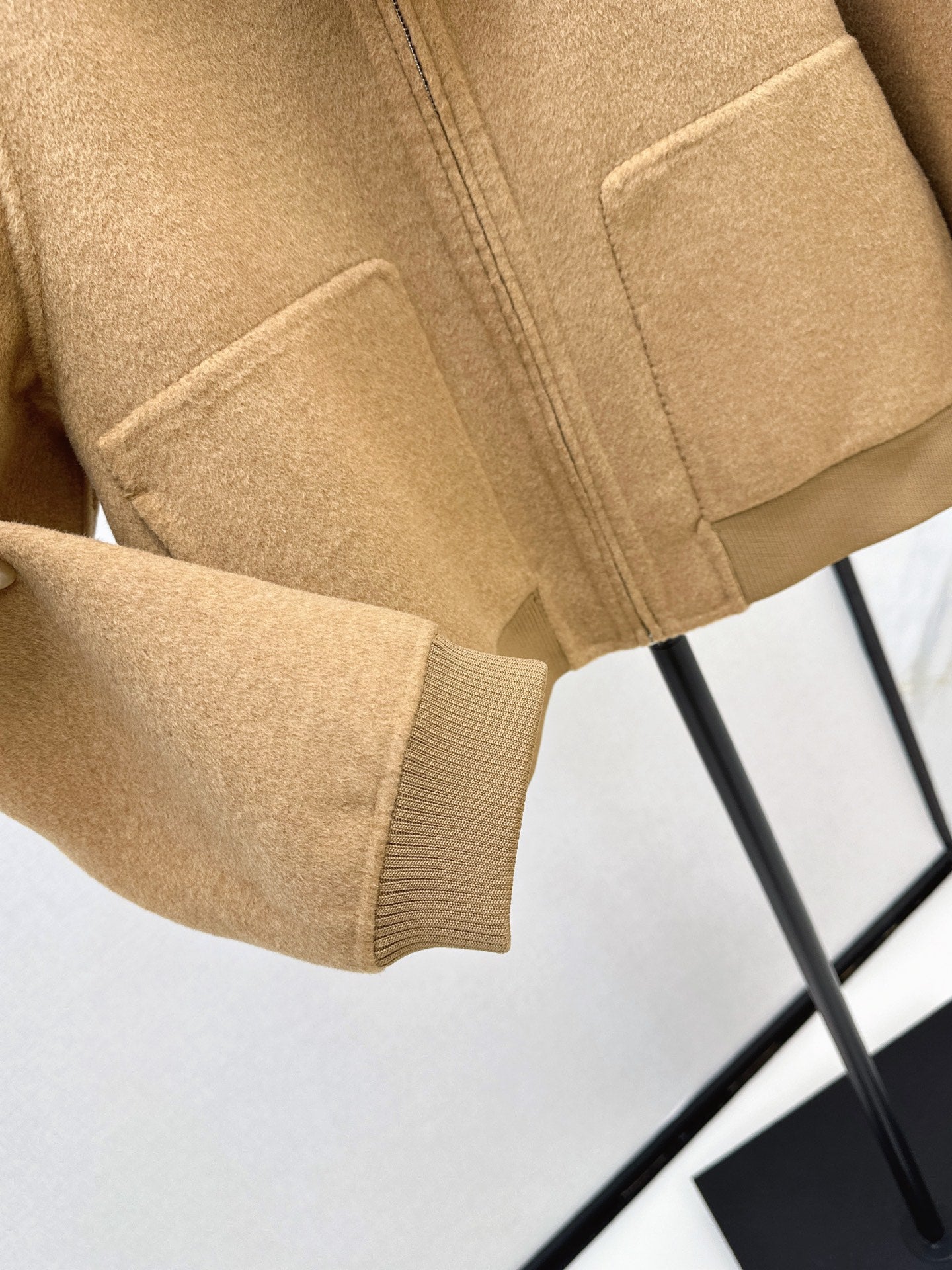 26FW New Reversible Cashmere Short Coat with Lapel 🤎