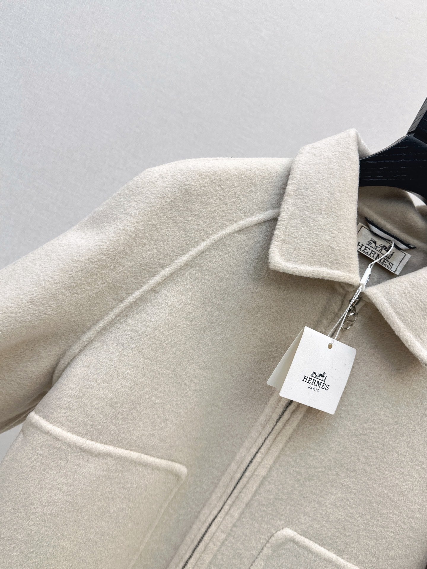 26FW New Reversible Cashmere Short Coat with Lapel 🤎