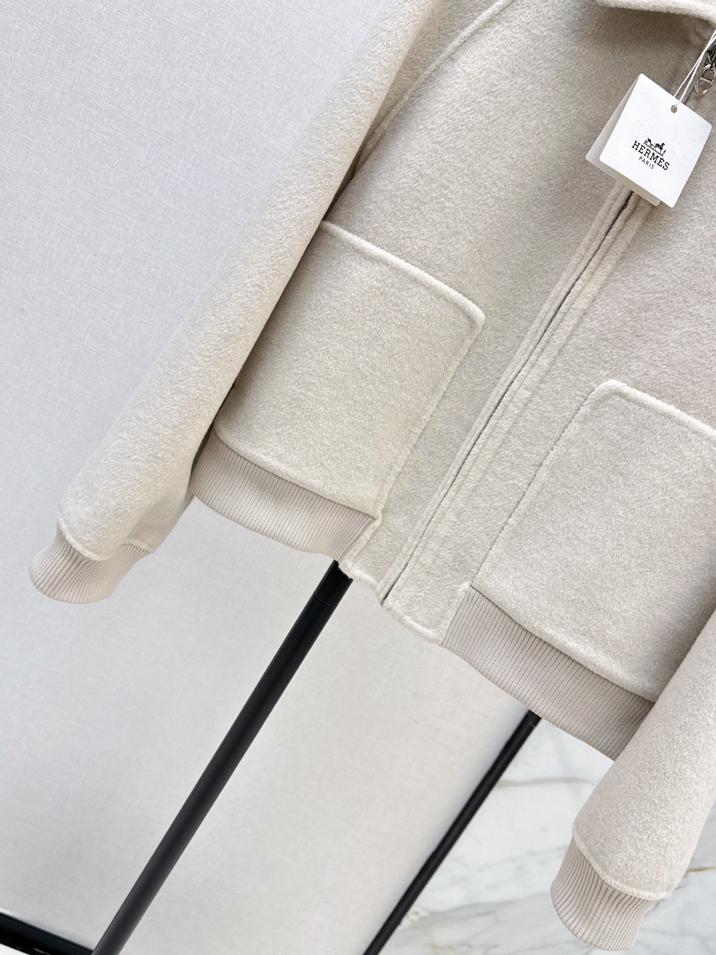 26FW New Reversible Cashmere Short Coat with Lapel 🤎