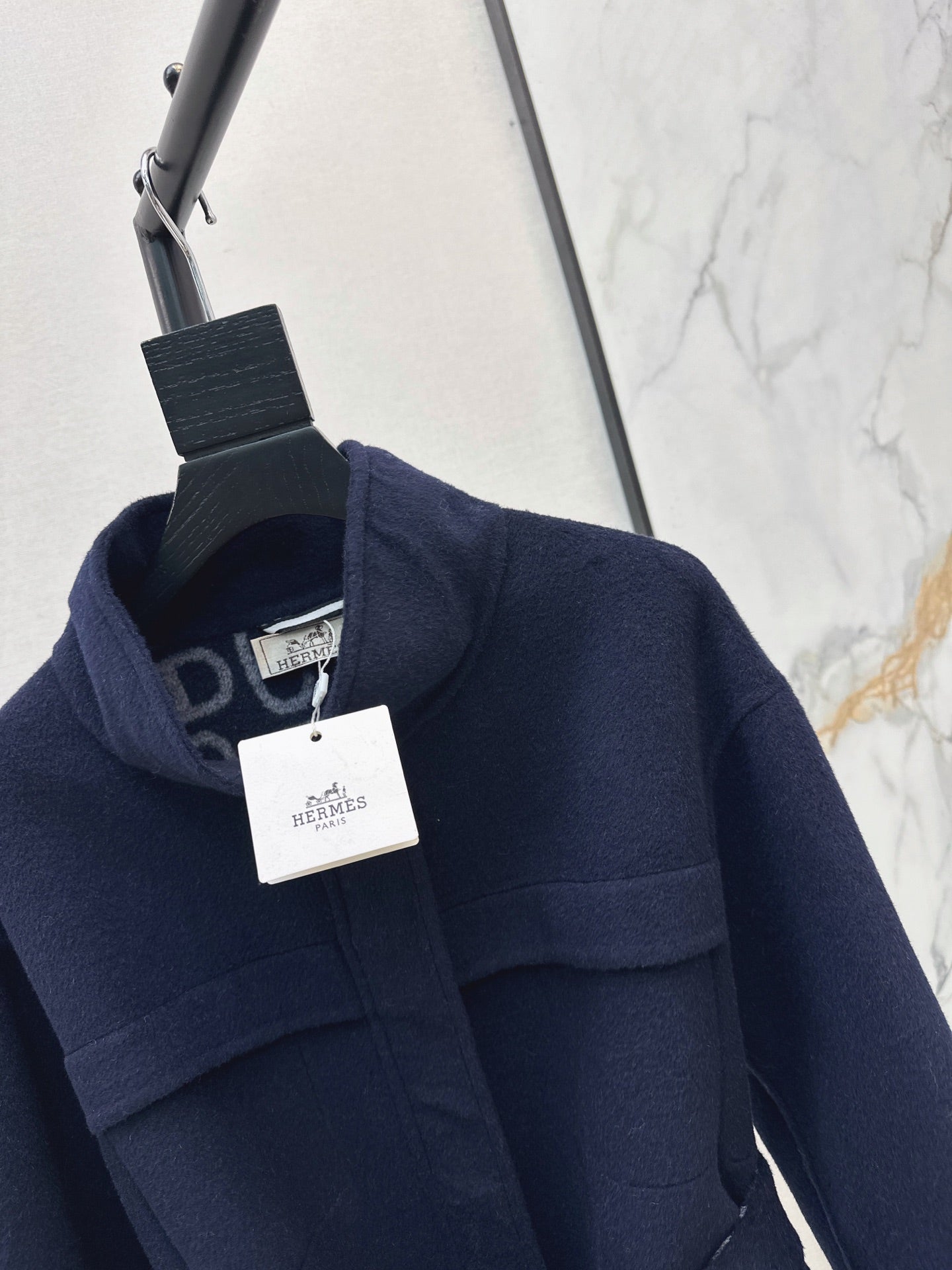 26FW New Reversible Cashmere Mid-Length Lapel Coat 🖤