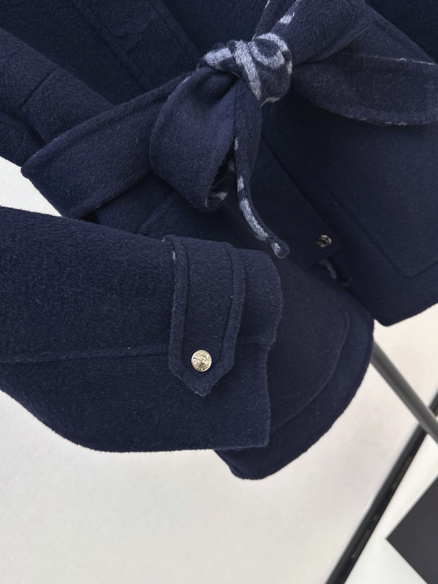 26FW New Reversible Cashmere Mid-Length Lapel Coat 🖤