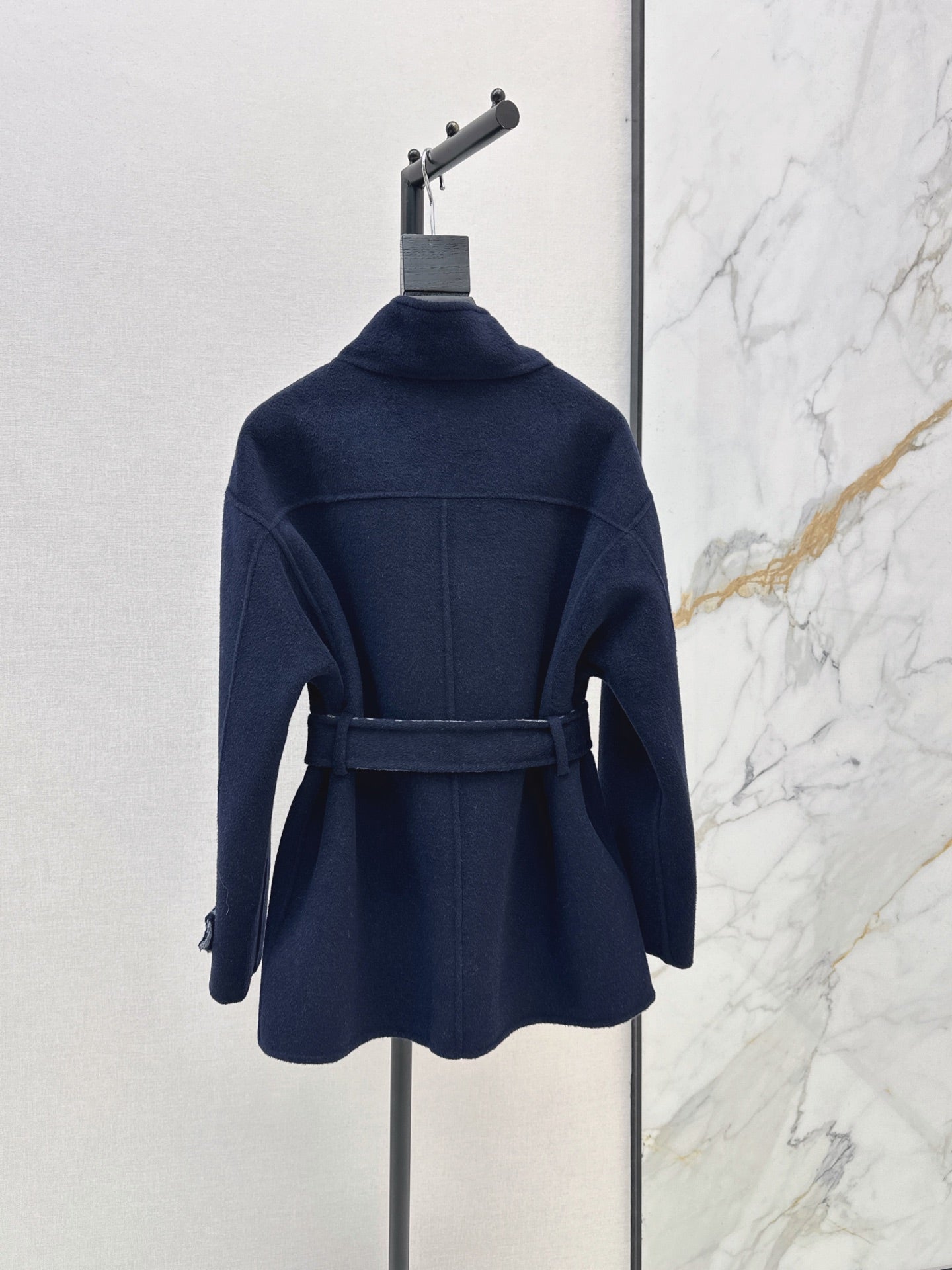 26FW New Reversible Cashmere Mid-Length Lapel Coat 🖤
