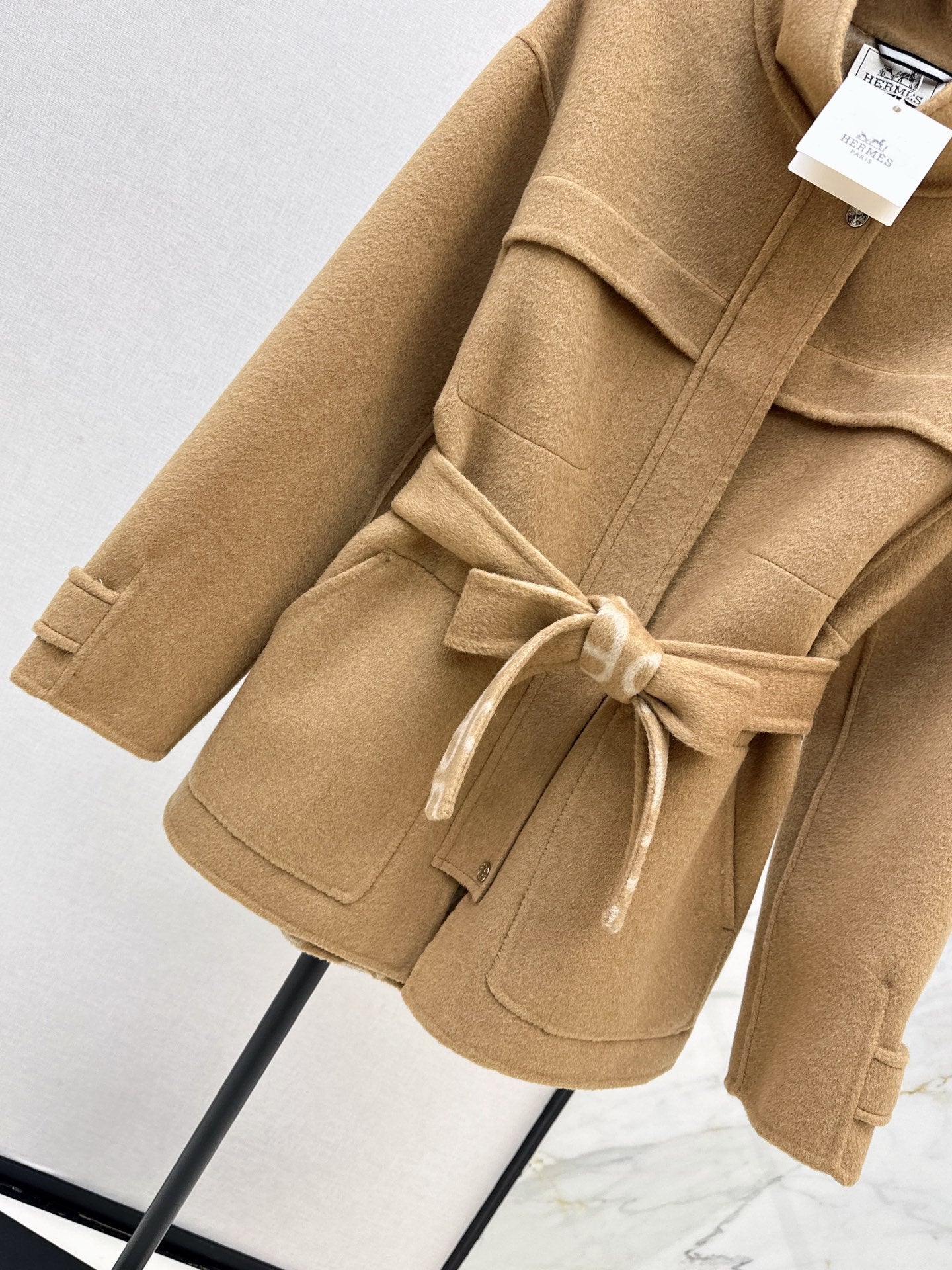 26FW New Reversible Cashmere Mid-Length Lapel Coat 🖤