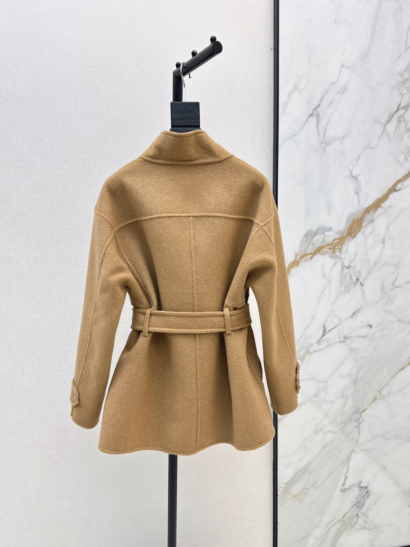 26FW New Reversible Cashmere Mid-Length Lapel Coat 🖤