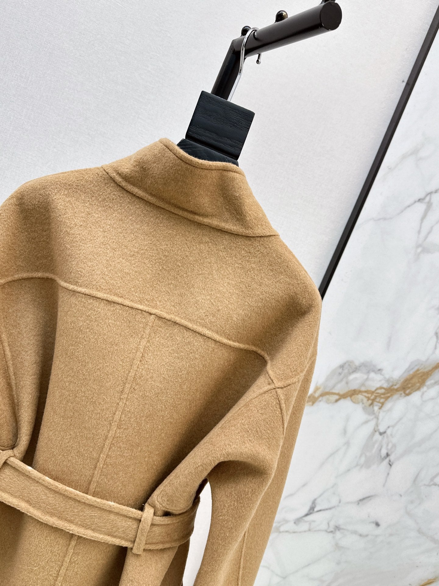 26FW New Reversible Cashmere Mid-Length Lapel Coat 🖤