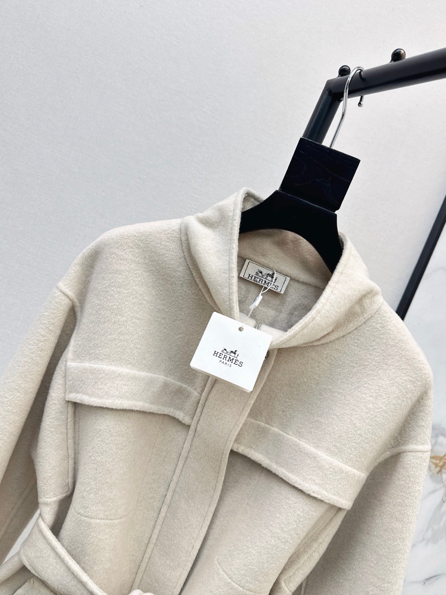26FW New Reversible Cashmere Mid-Length Lapel Coat 🖤