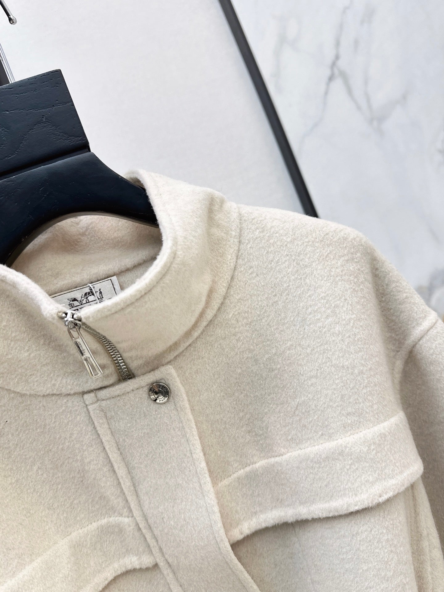 26FW New Reversible Cashmere Mid-Length Lapel Coat 🖤
