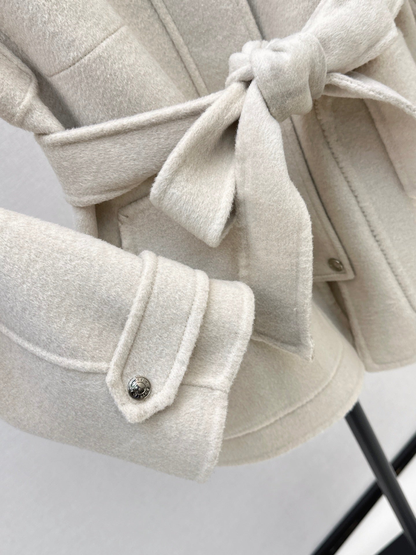 26FW New Reversible Cashmere Mid-Length Lapel Coat 🖤