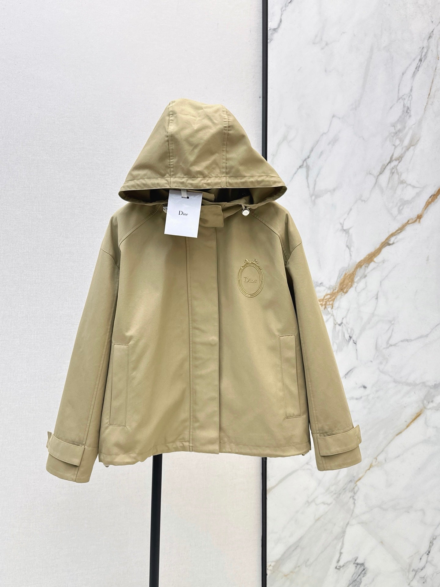 26FW New Hooded Cropped Windbreaker 🤎
