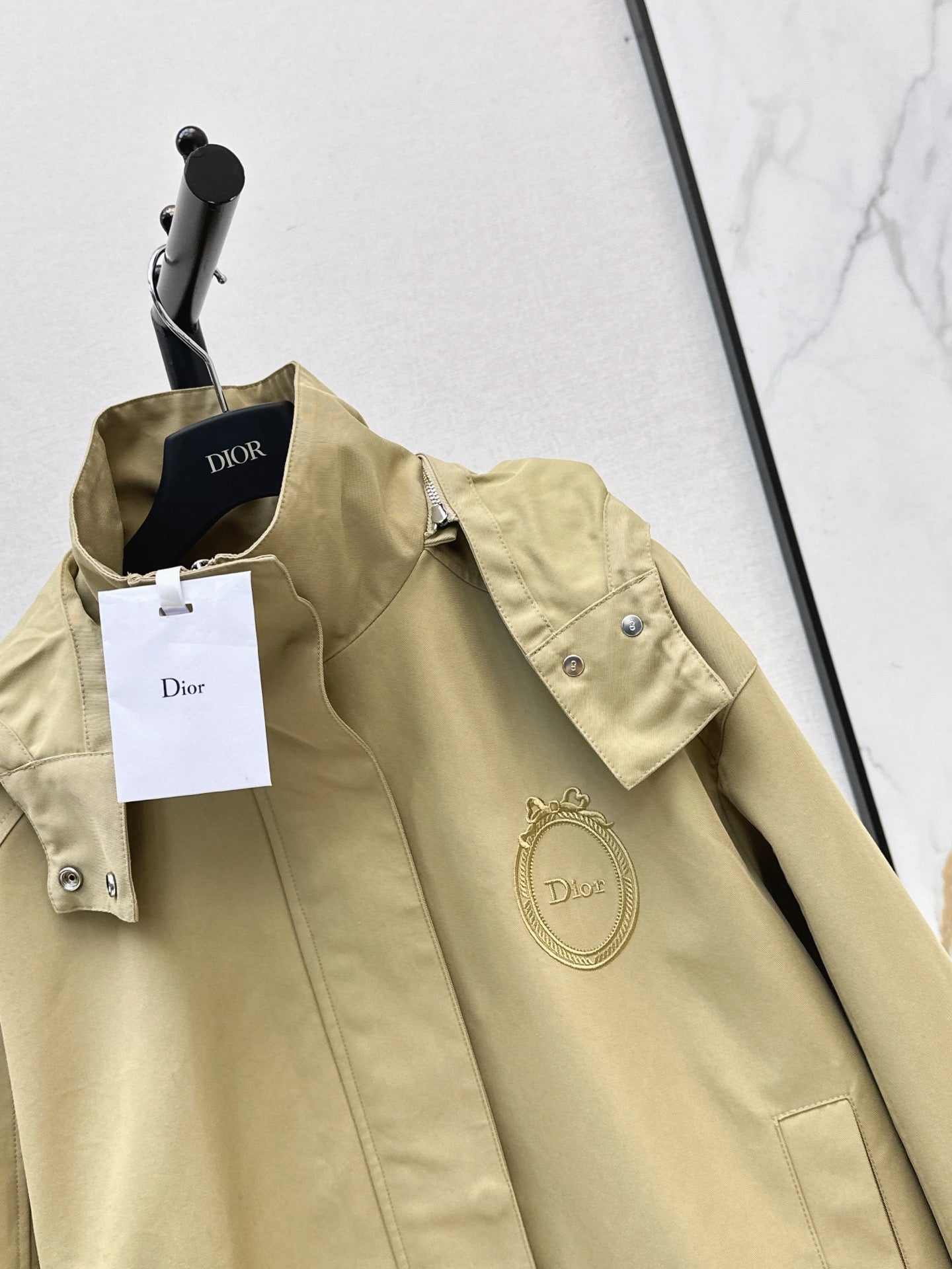 26FW New Hooded Cropped Windbreaker 🤎