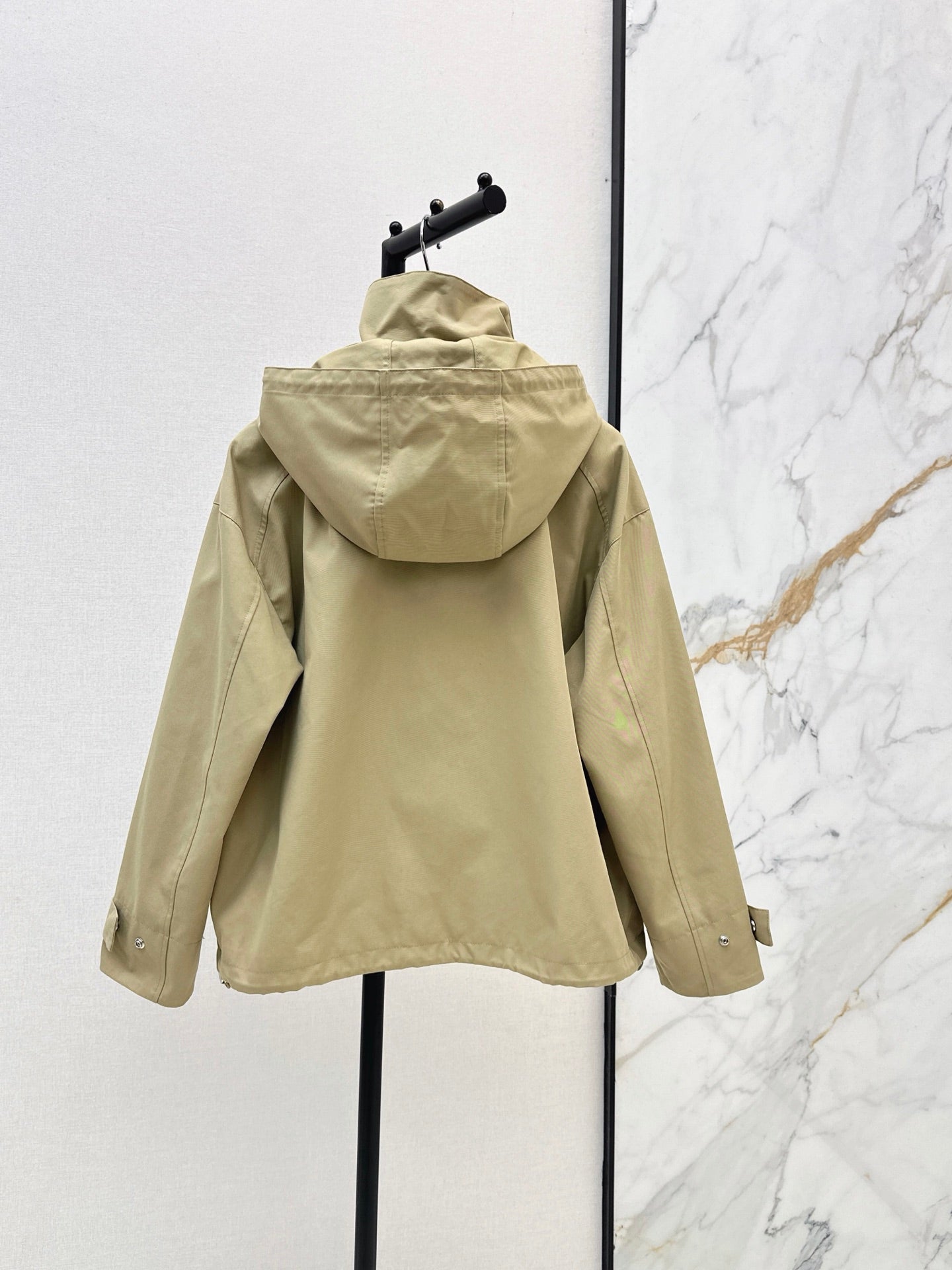 26FW New Hooded Cropped Windbreaker 🤎