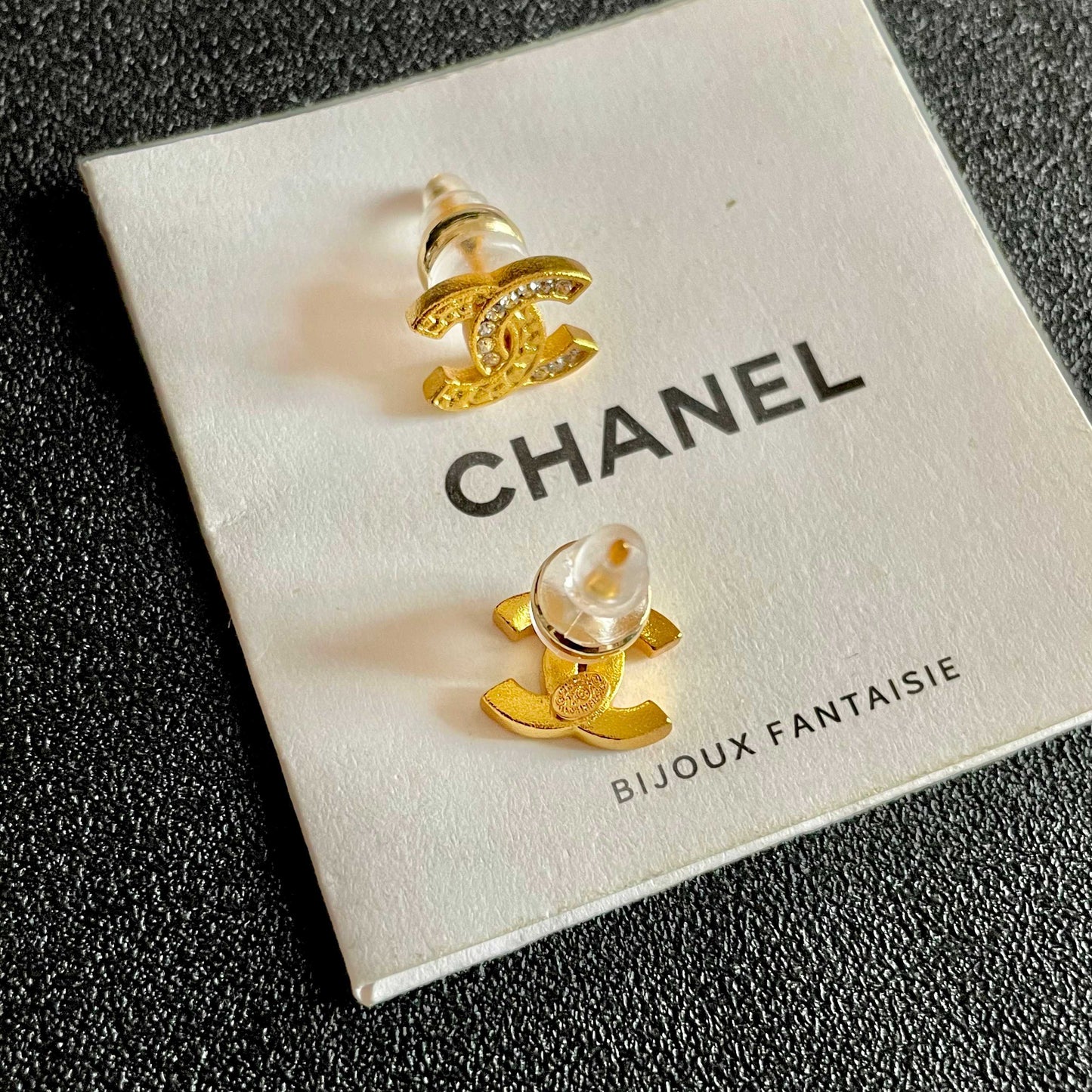 26FW New Double-C Logo Stud Earrings