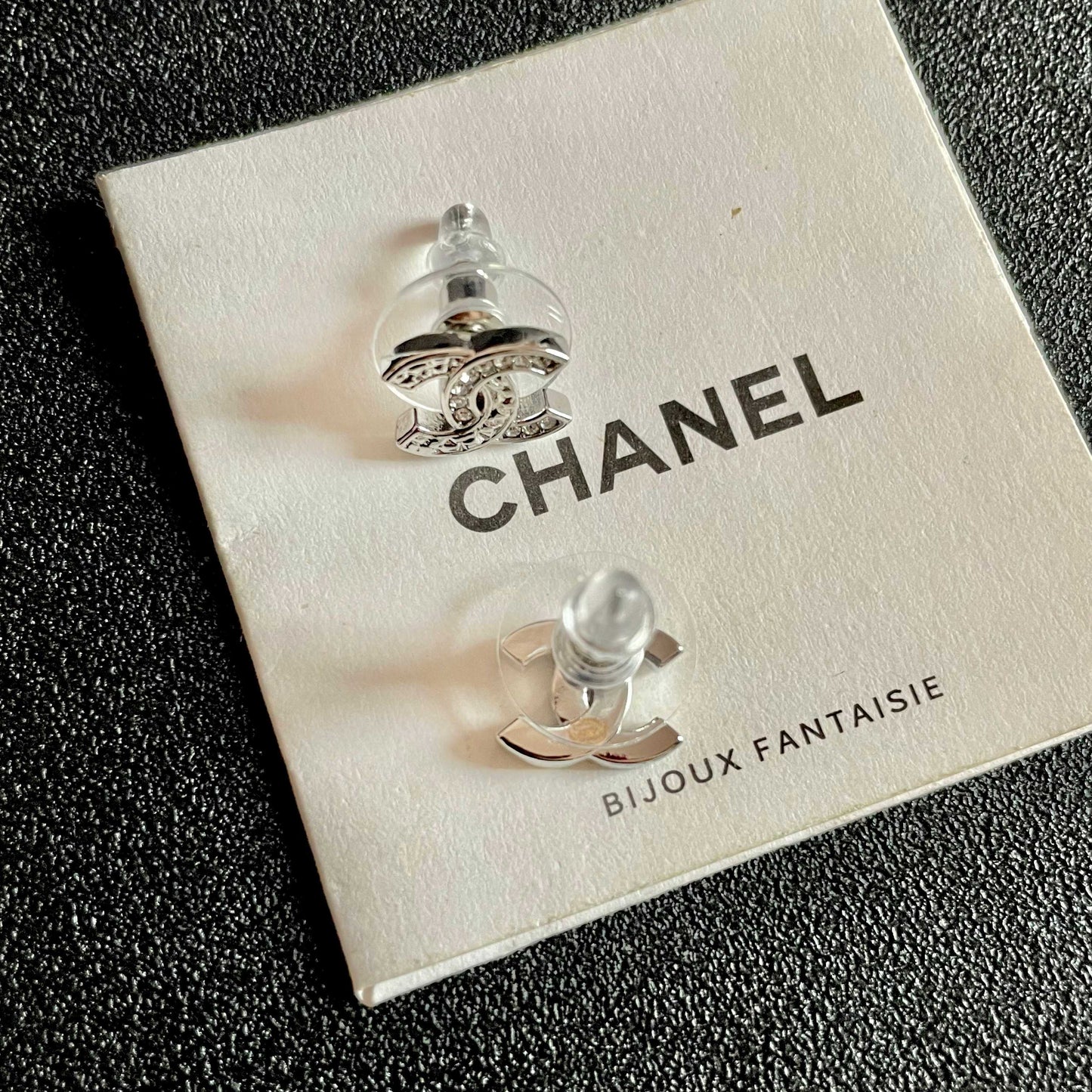 26FW New Double-C Logo Stud Earrings