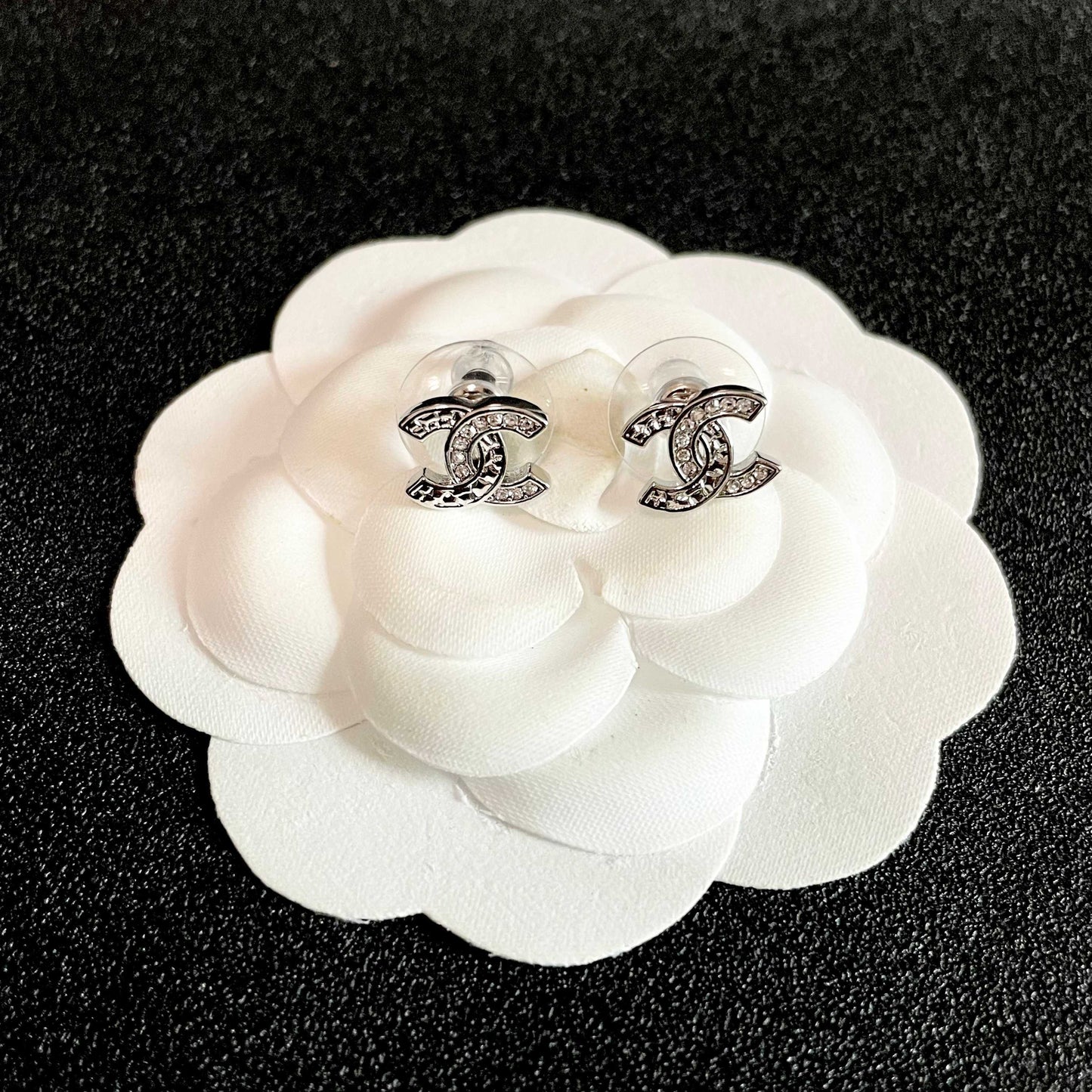 26FW New Double-C Logo Stud Earrings