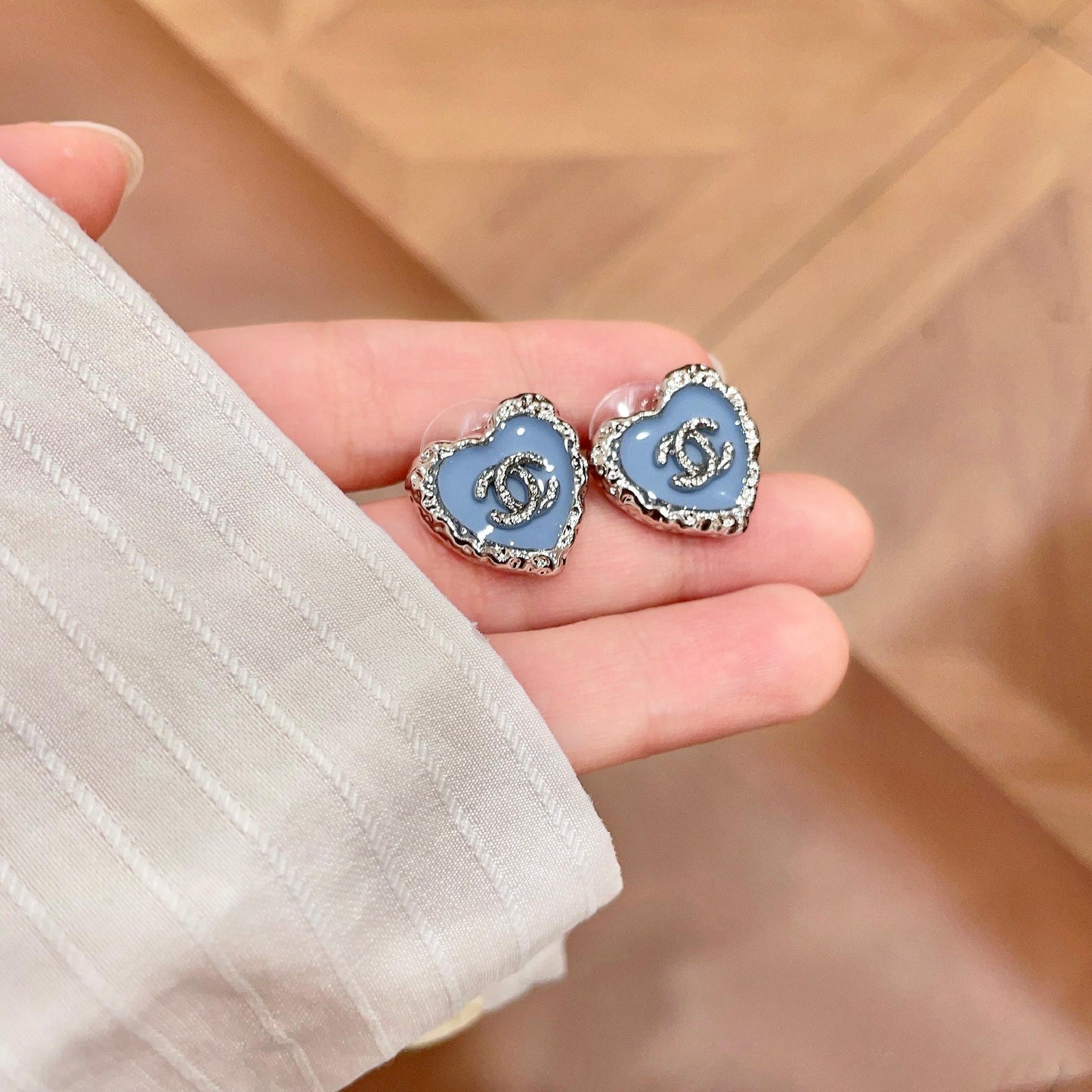 🔥HOT🔥 26FW New Double-C Logo Stud Earrings