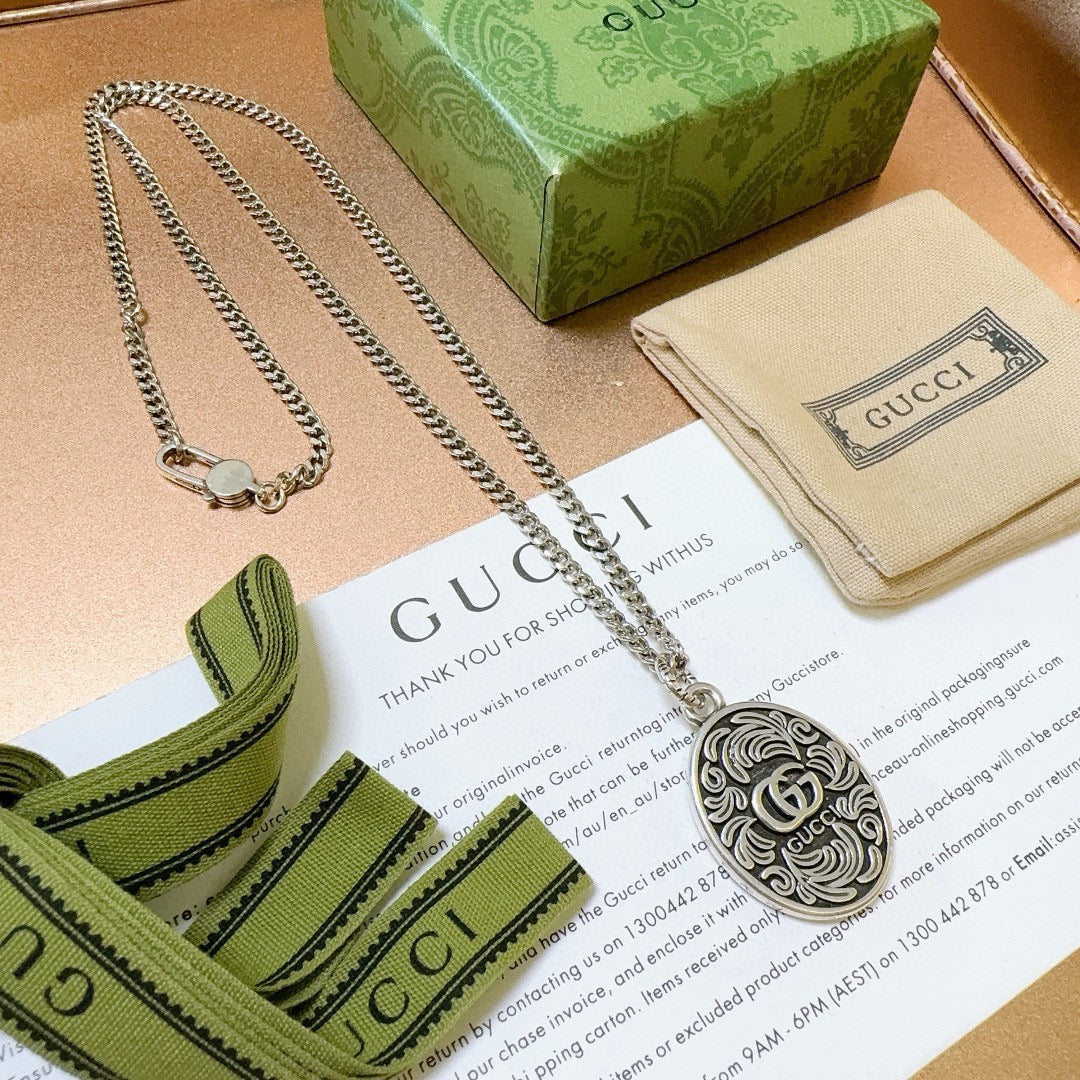 🔥HOT🔥26FW New Classic Double G Necklace (Celebrity-Worn Style)