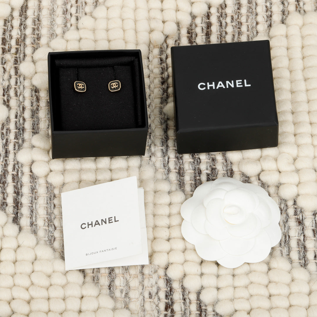 🔥HOT🔥26FW New Square Double-C Stud Earrings