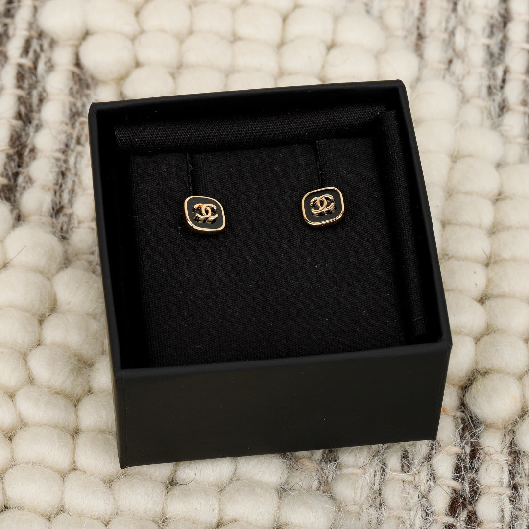 🔥HOT🔥26FW New Square Double-C Stud Earrings