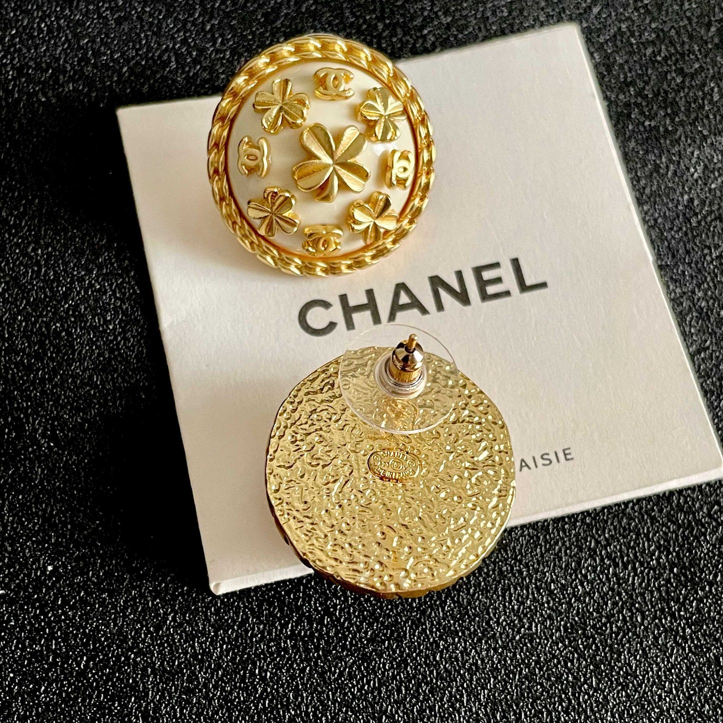26FW New Classic Double-C Stud Earrings ✨