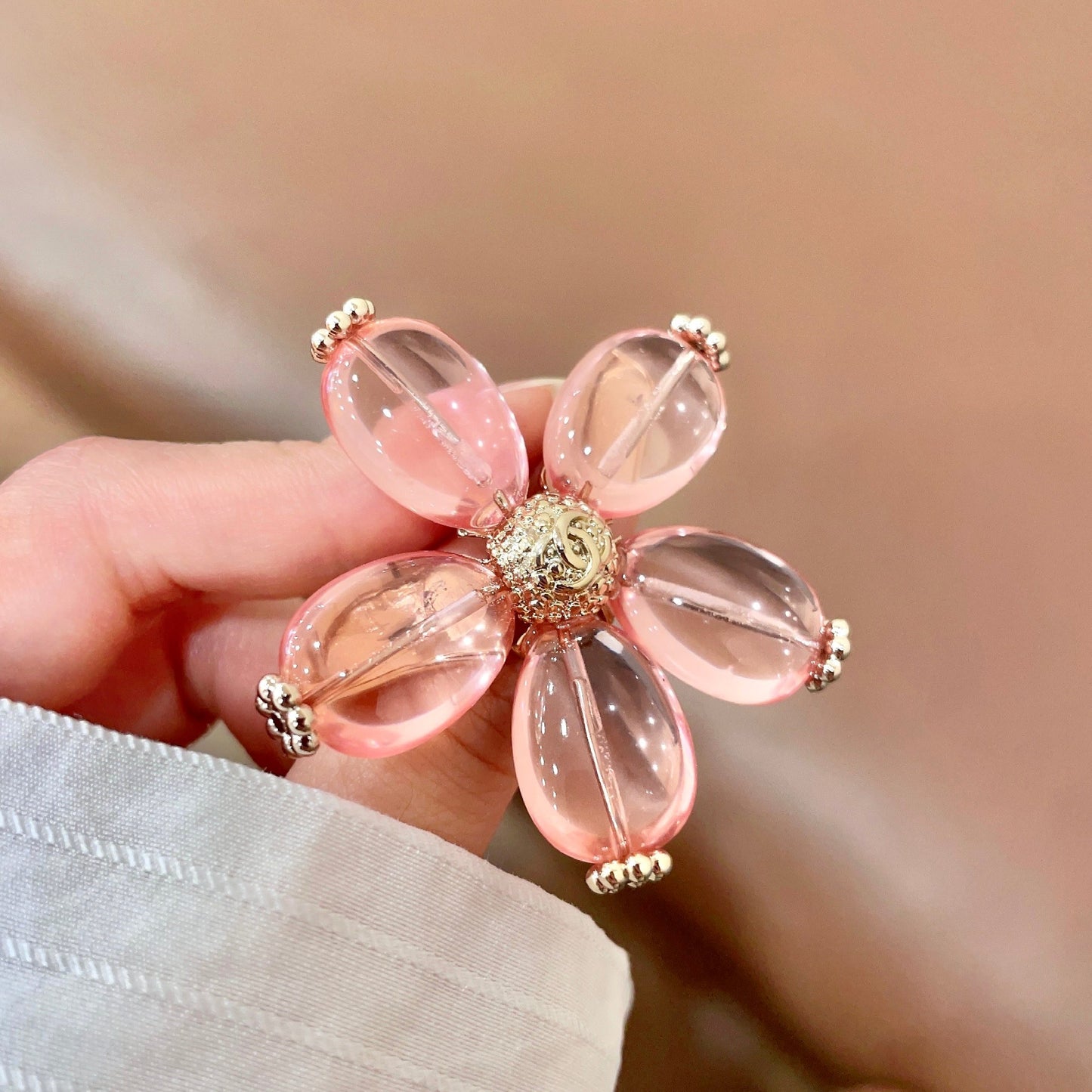 26FW New Double-C Brooch