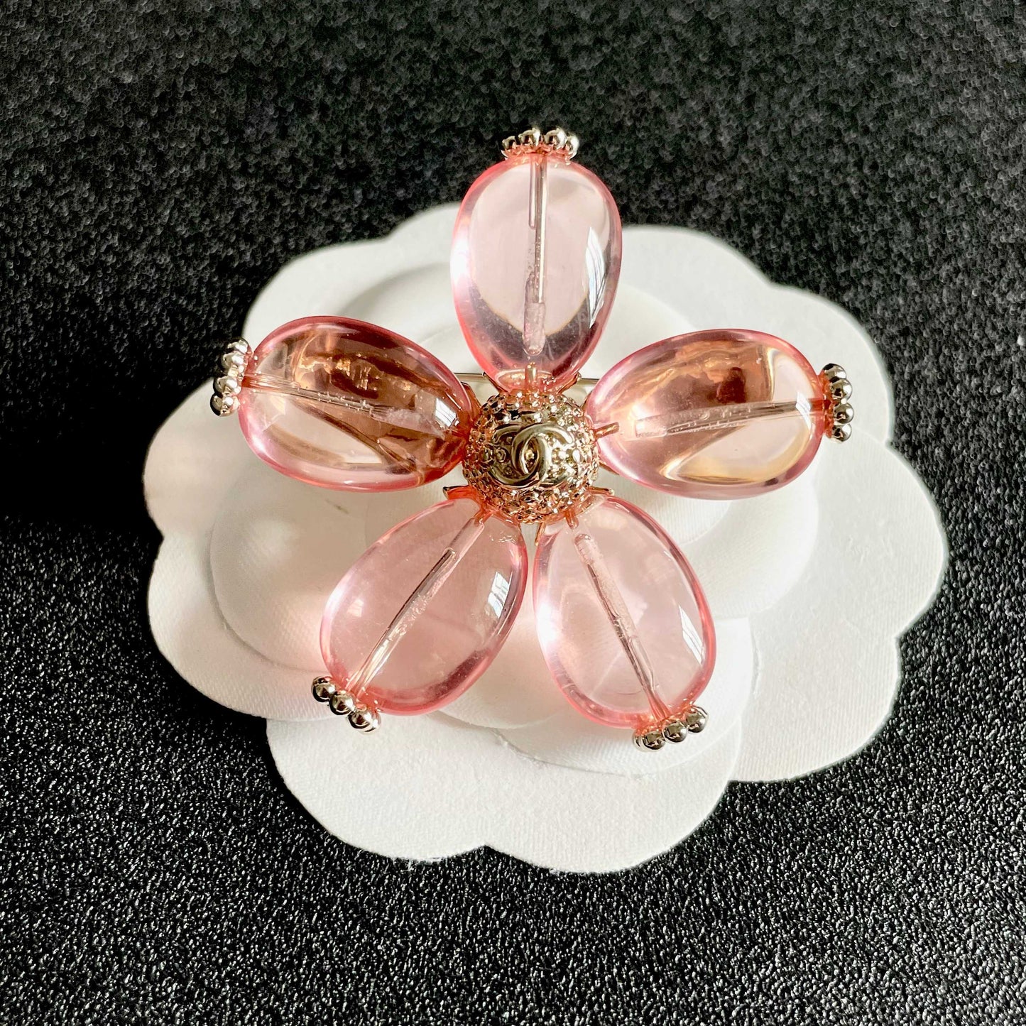 26FW New Double-C Brooch